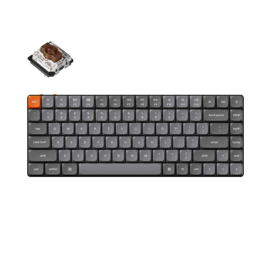 Teclado mecánico personalizado inalámbrico Keychron K3 Max QMK/VIA