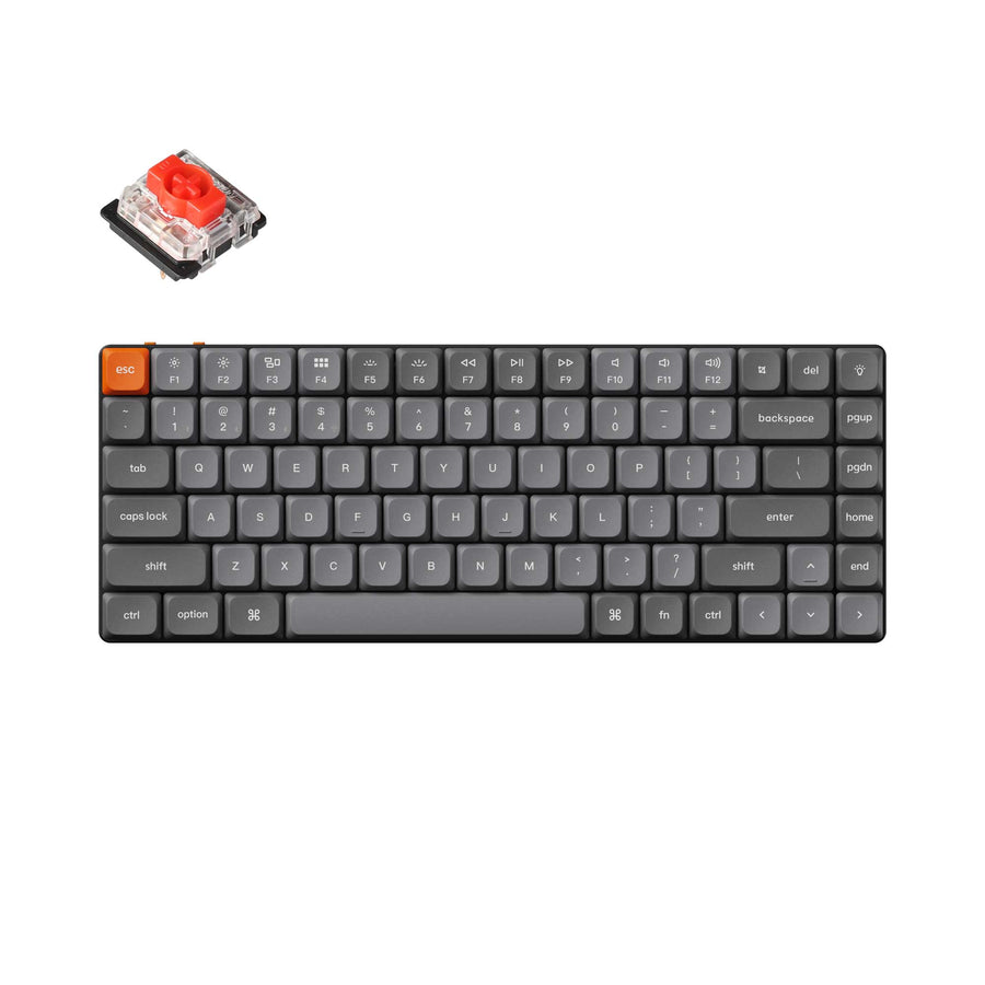 Teclado mecánico personalizado inalámbrico Keychron K3 Max QMK/VIA