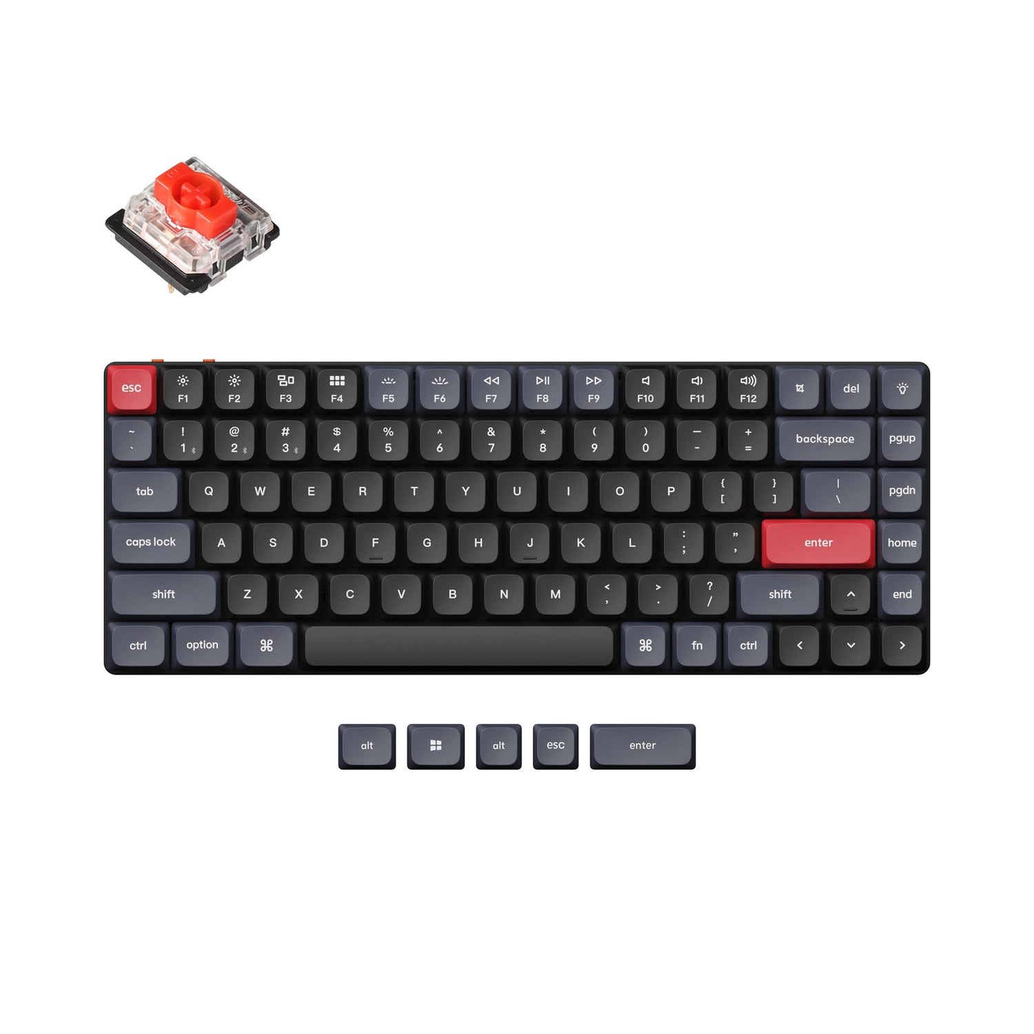 Teclado mecânico personalizado sem fio Keychron K3 Pro QMK/VIA (layout ANSI dos EUA)