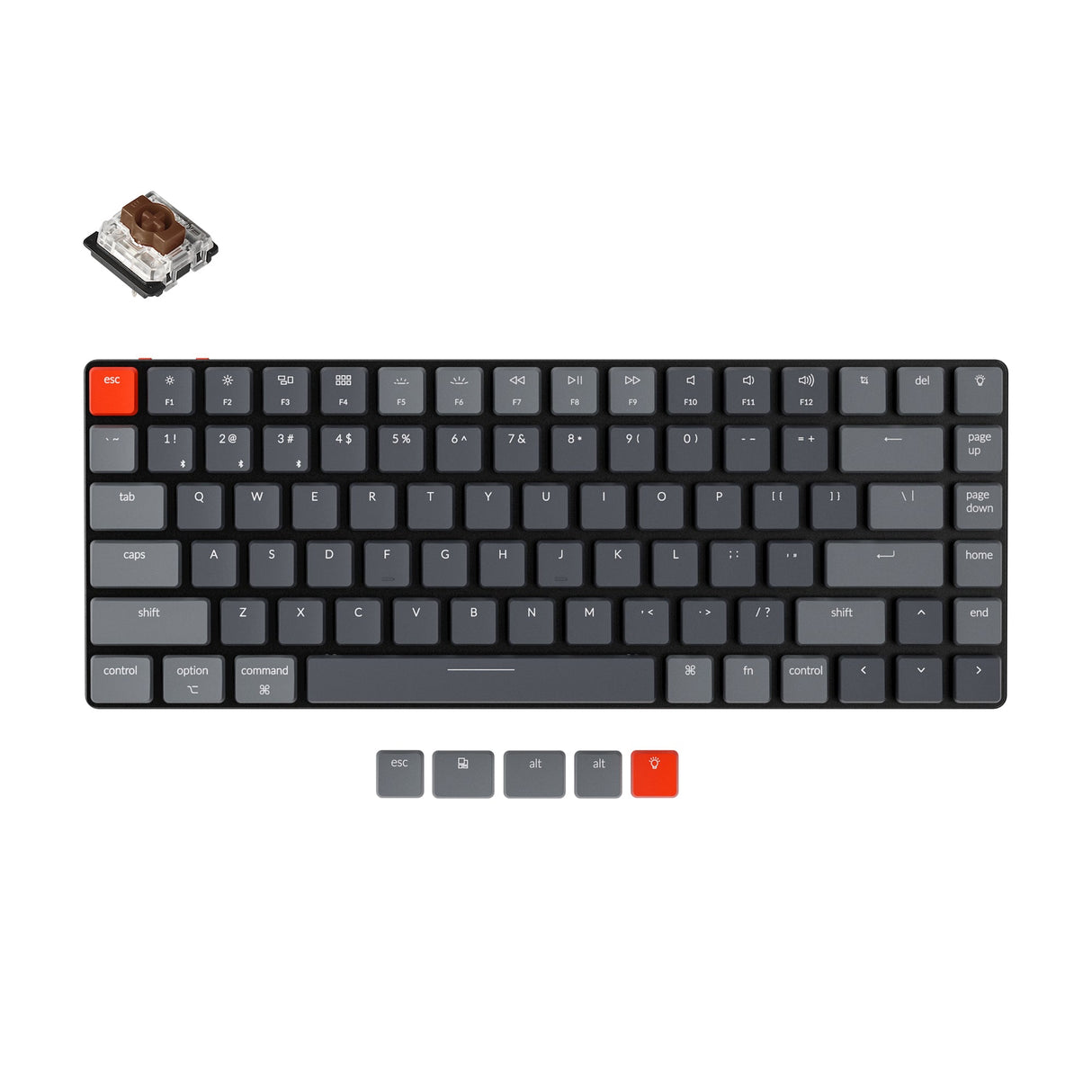 Keychron K3 Ultra-slim Wireless Mechanical Keyboard (US ANSI Layout) -Version 2