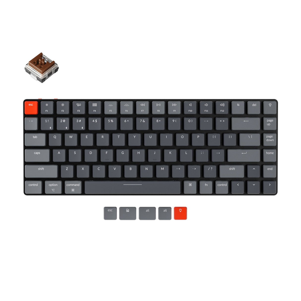 Keychron K3 Ultra-slim Wireless Mechanical Keyboard (US ANSI Layout) -Version 2