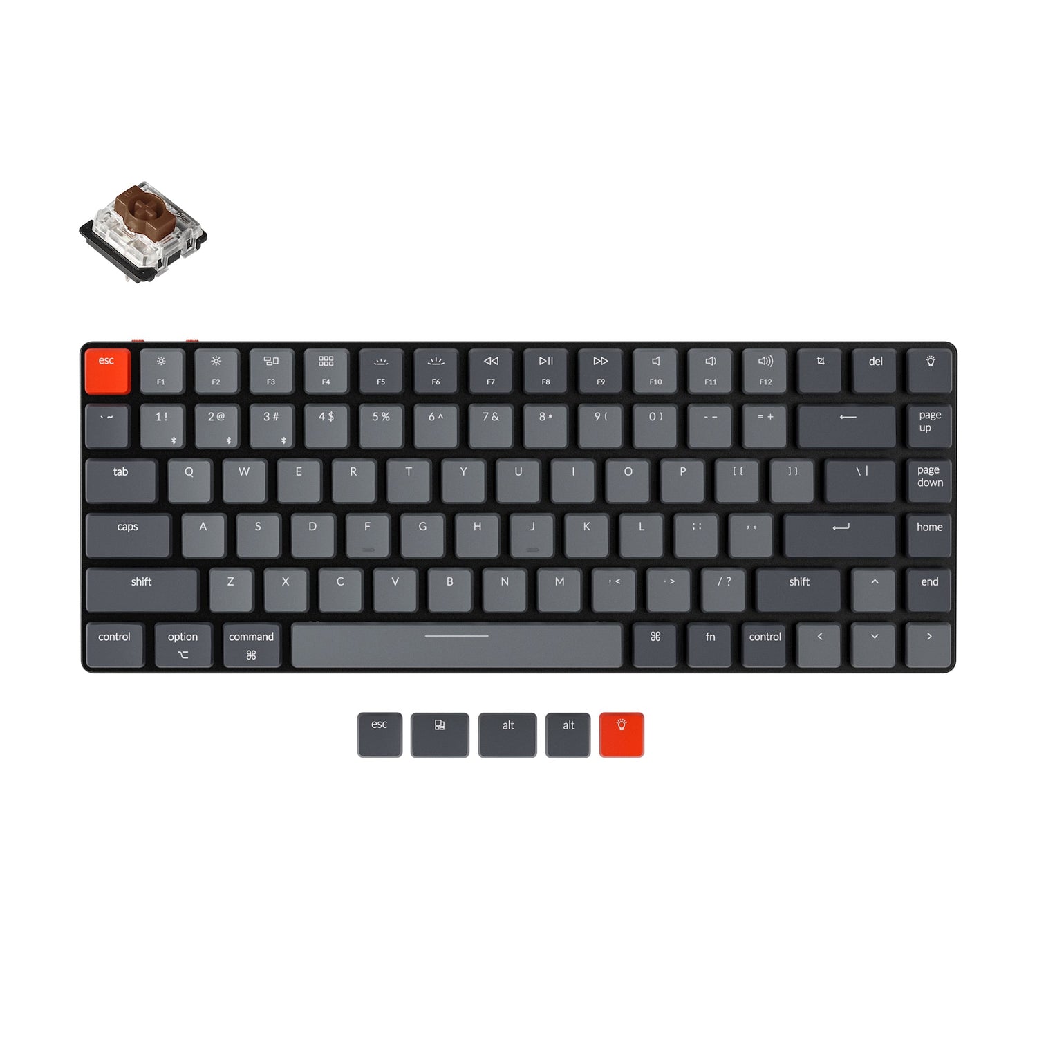 Keychron K3 Ultra-slim Wireless Mechanical Keyboard (US ANSI Layout) -Version 2