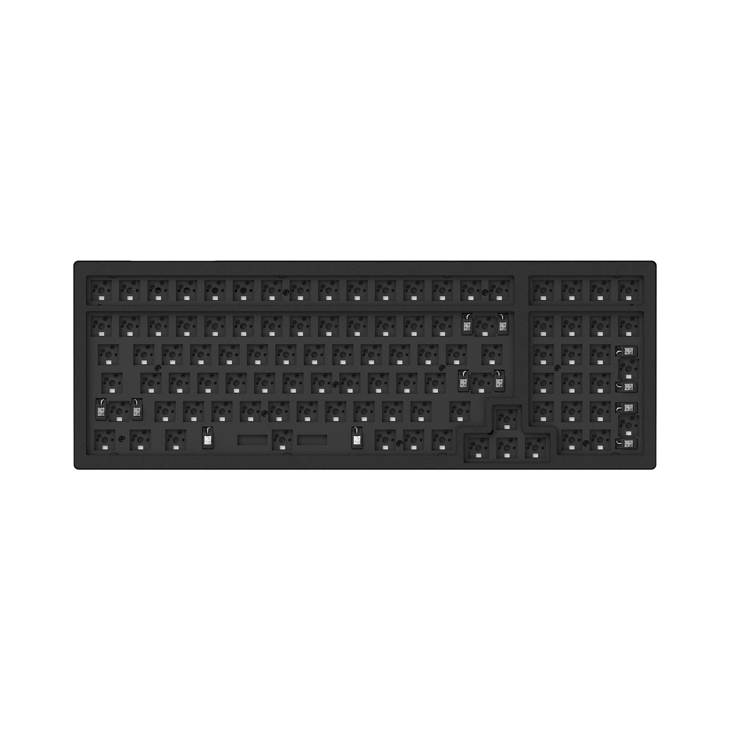 Teclado mecânico sem fio Keychron K4 Pro QMK/VIA (layout ANSI dos EUA)