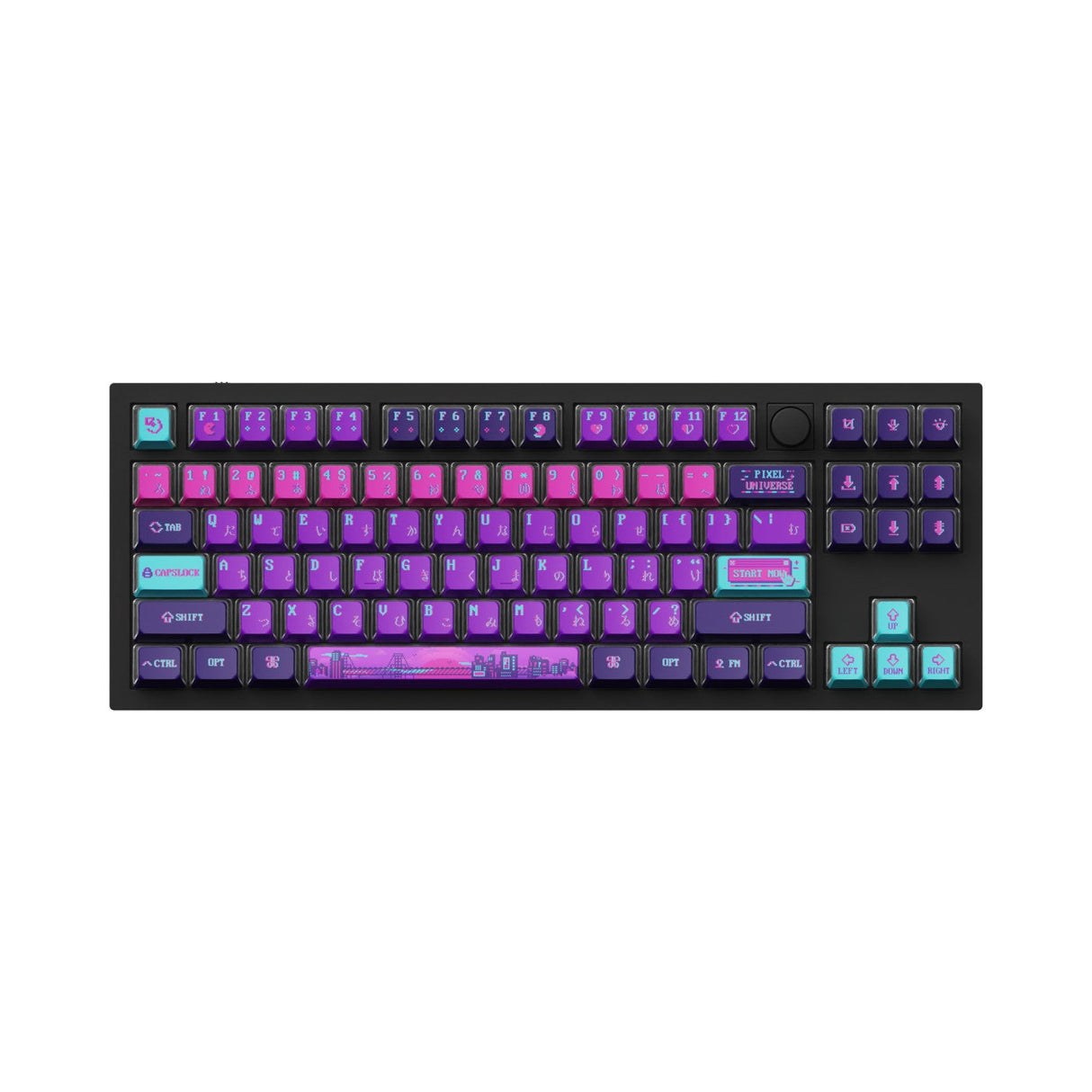 Conjunto completo de teclas OEM Dye-Sub PBT - Pixel Universe