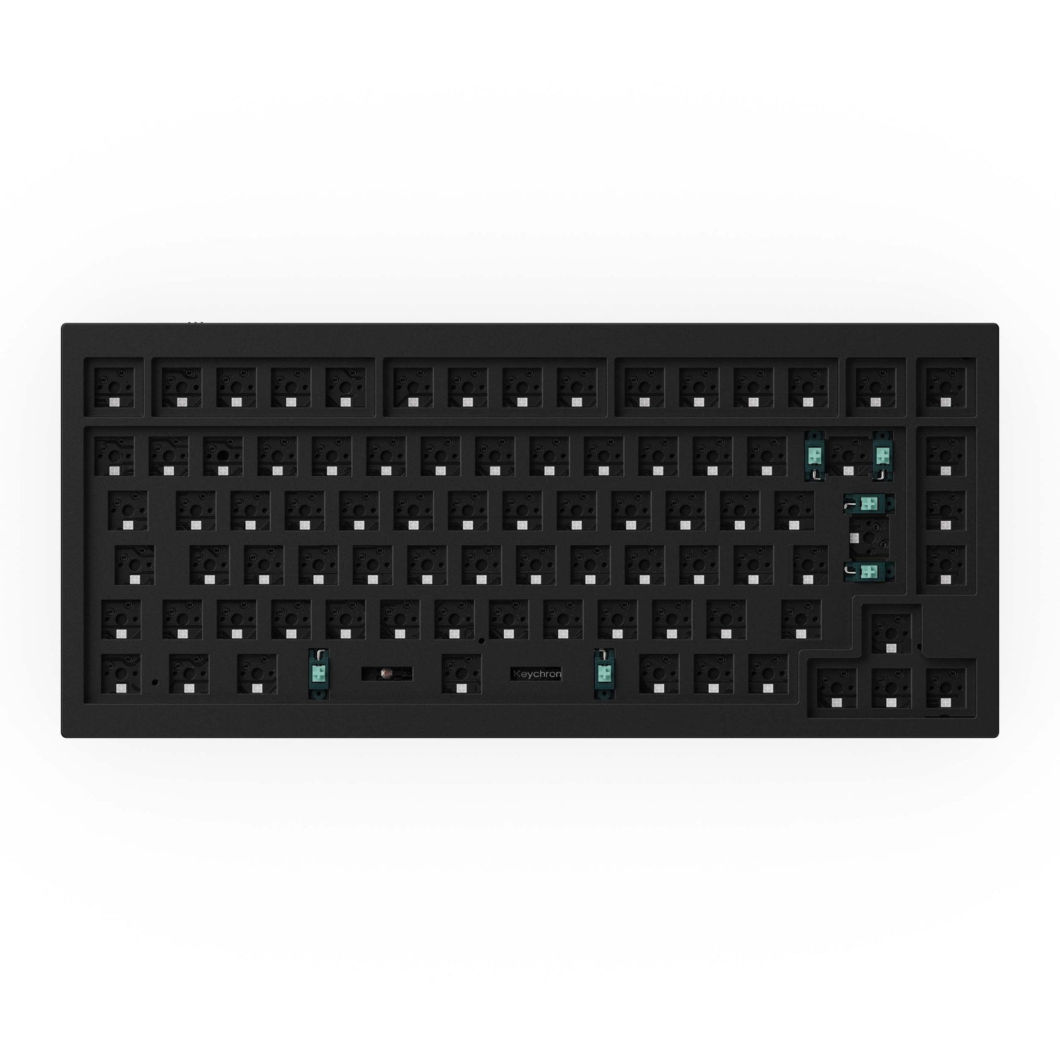 Keychron-Q1-75-percent-QMK-Custom-Mechanical-Keyboard-version-2-barebone-ISO-black