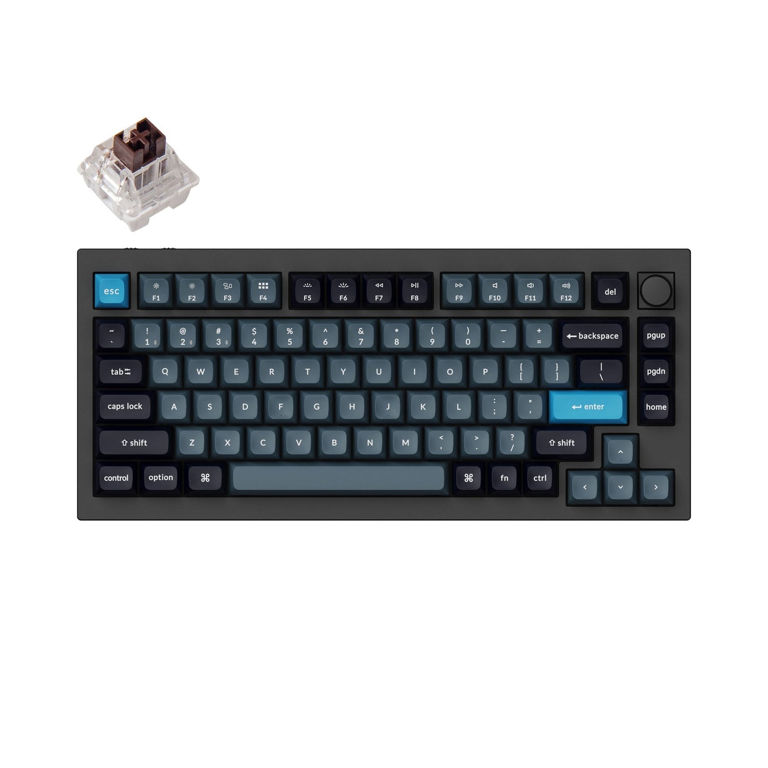 Teclado mecánico personalizado inalámbrico Keychron Q1 Pro QMK/VIA