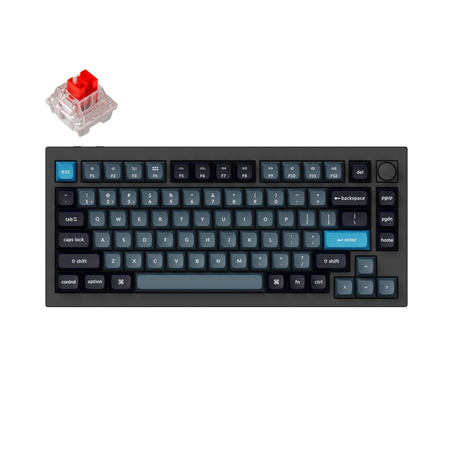Teclado mecánico personalizado inalámbrico Keychron Q1 Pro QMK/VIA