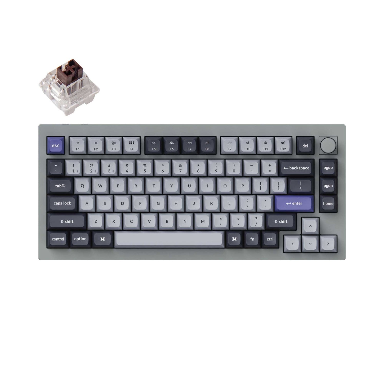 Teclado mecánico personalizado inalámbrico Keychron Q1 Pro QMK/VIA