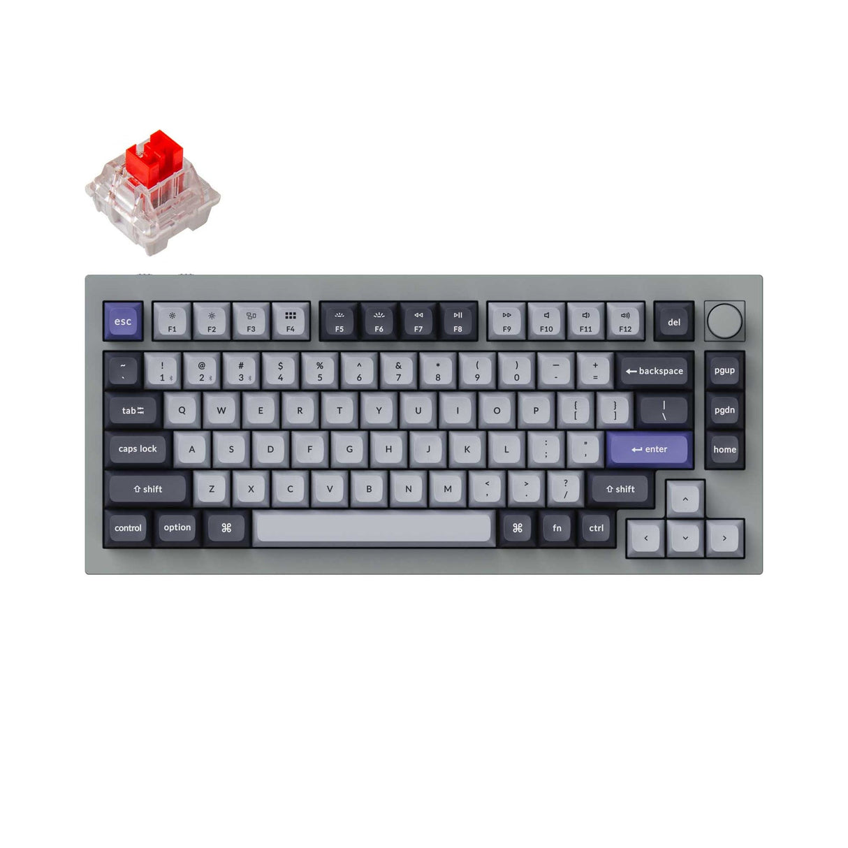 Teclado mecánico personalizado inalámbrico Keychron Q1 Pro QMK/VIA