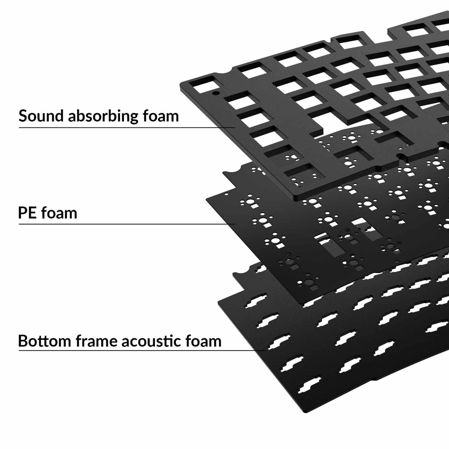 Kit de atualização acústica Keychron Q10 Pro