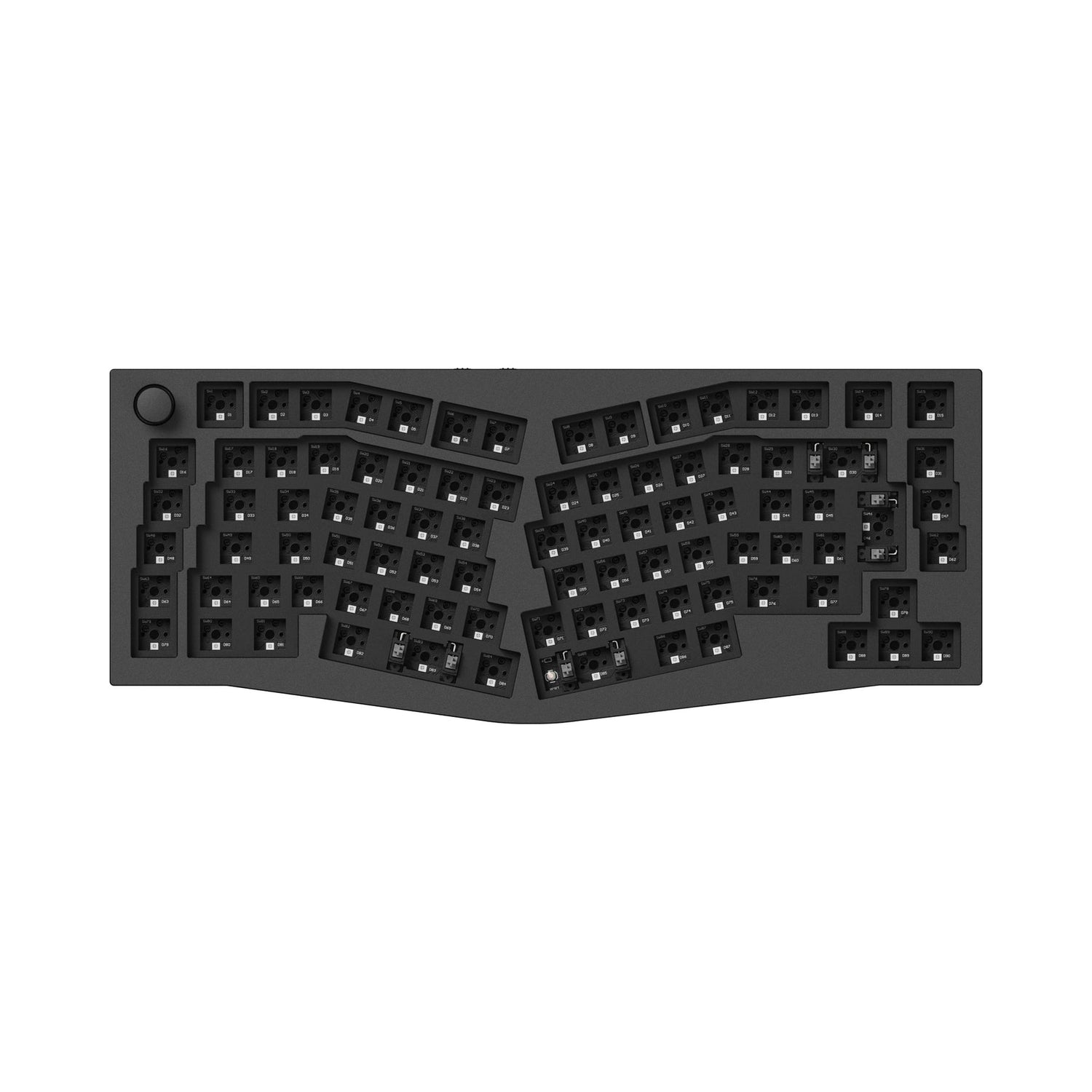 Keychron Q10 Pro (Alice Layout) Teclado mecânico personalizado sem fio QMK/VIA