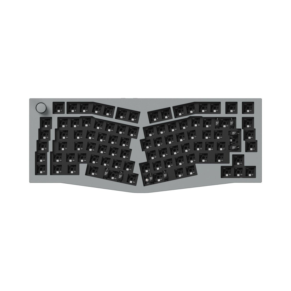 Keychron Q10 Pro (Alice Layout) Teclado mecânico personalizado sem fio QMK/VIA