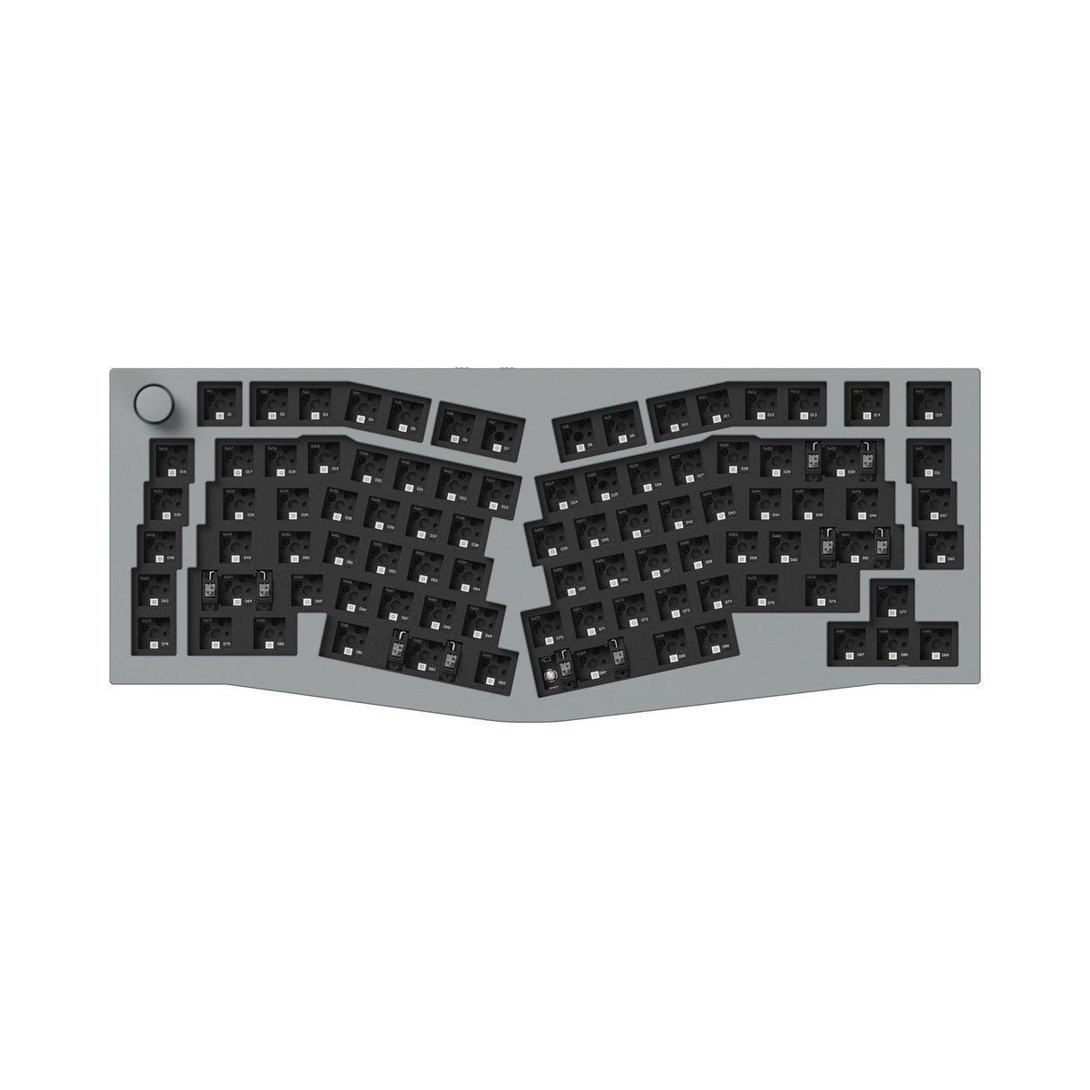 Keychron Q10 Pro (Alice Layout) Teclado mecânico personalizado sem fio QMK/VIA
