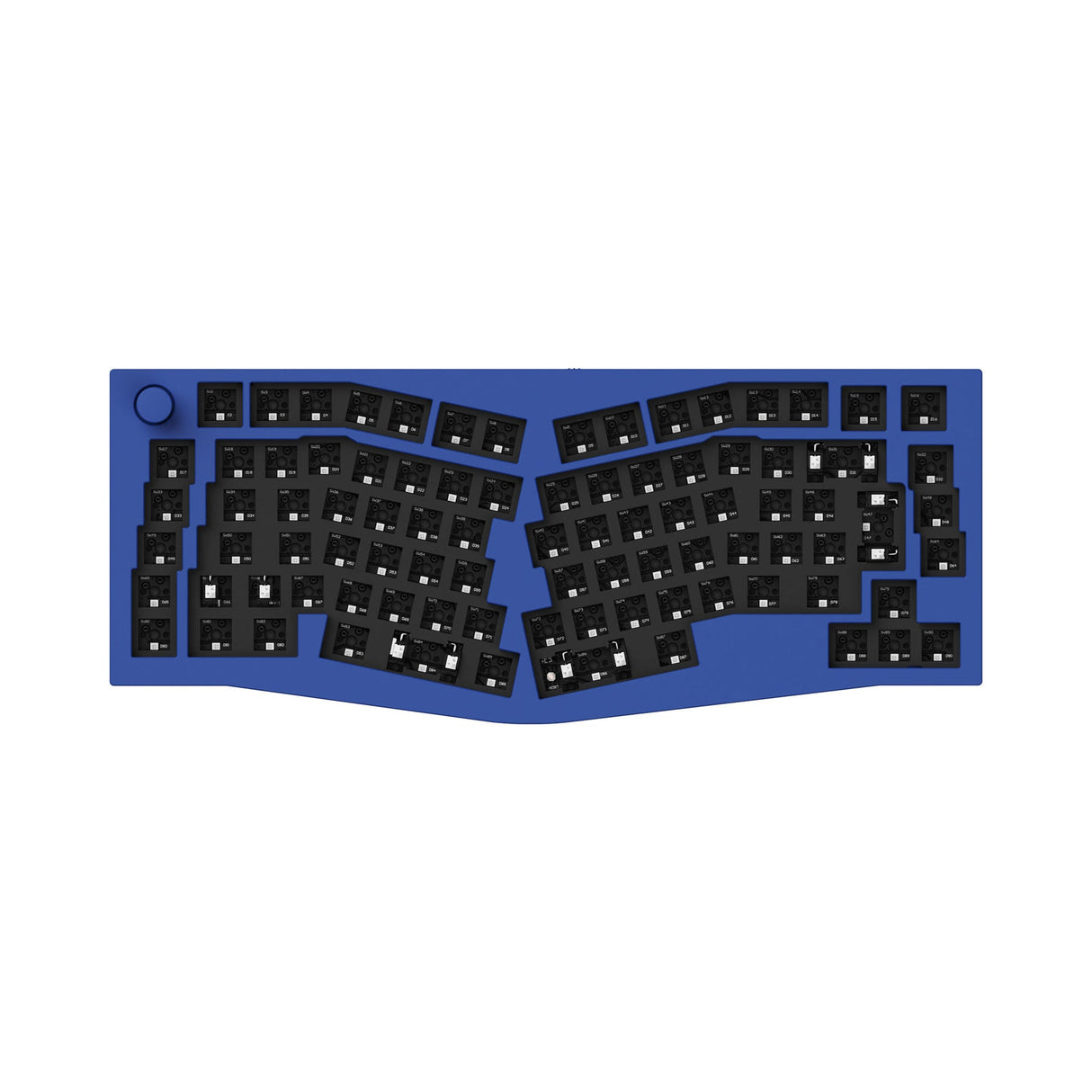 Keychron Q10 (Alice Layout) Colección de diseño ISO de teclado mecánico personalizado QMK