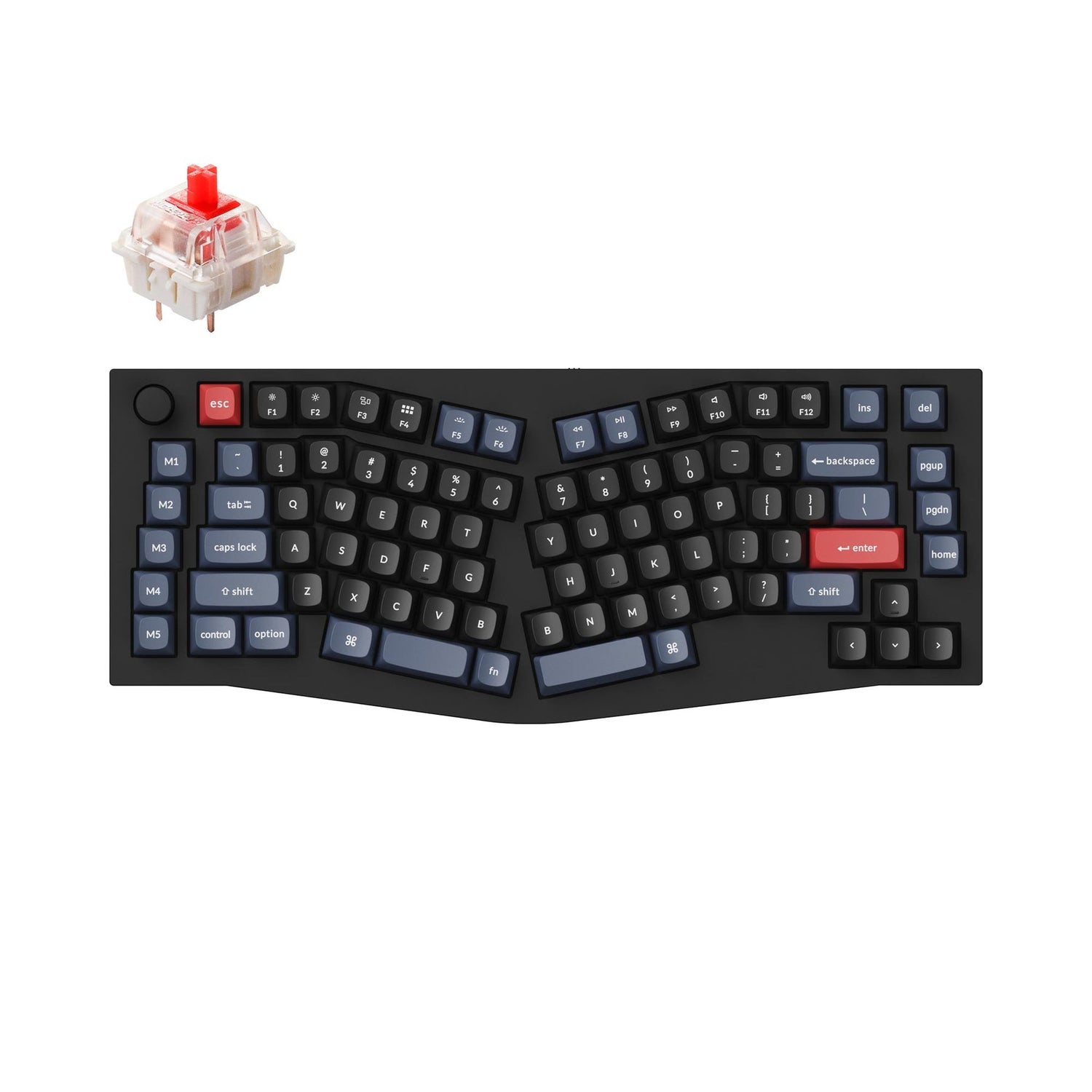 Keychron Q10 (Alice Layout) Teclado mecánico personalizado QMK
