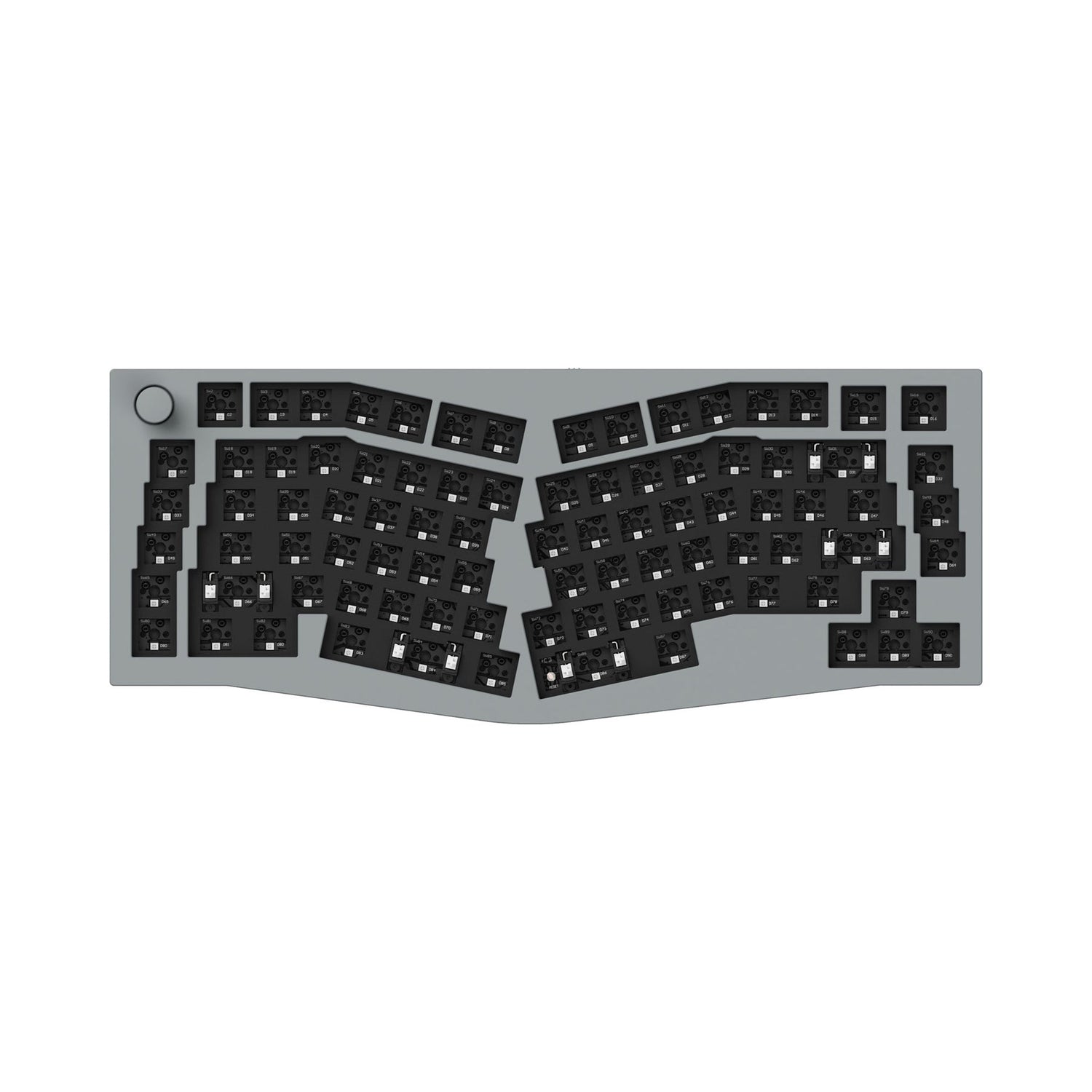 Keychron Q10 (Alice Layout) Teclado mecánico personalizado QMK