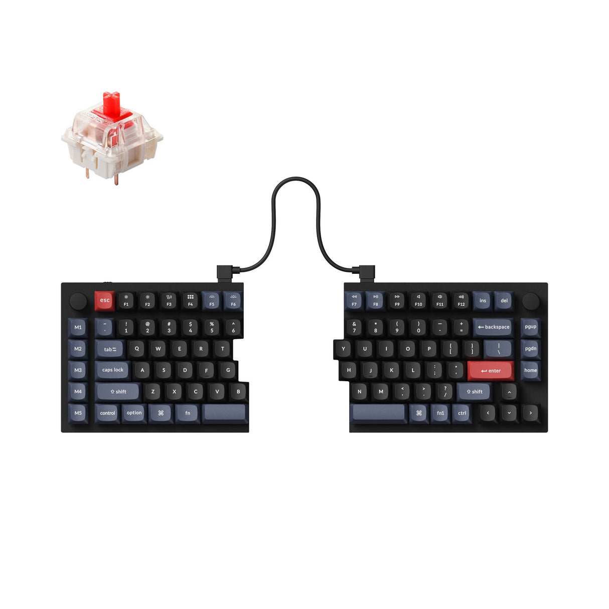 Teclado mecânico personalizado Keychron Q11 QMK