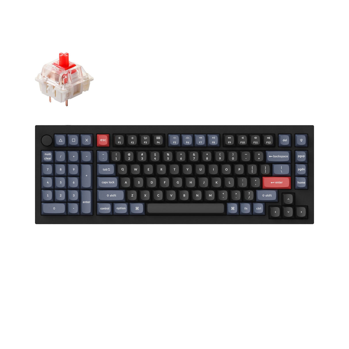 Teclado mecánico personalizado Keychron Q12 QMK