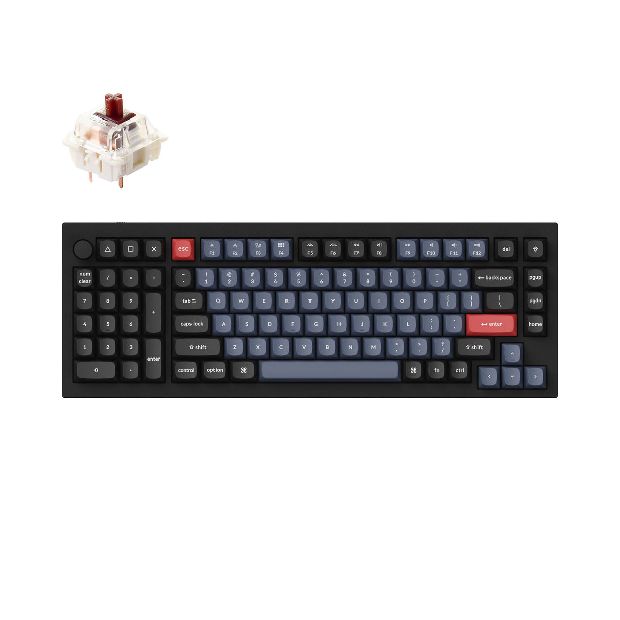Teclado mecánico personalizado Keychron Q12 QMK