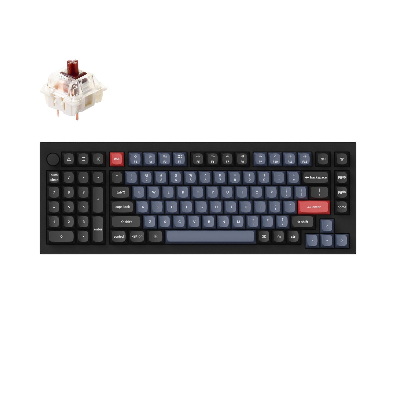 Teclado mecánico personalizado Keychron Q12 QMK
