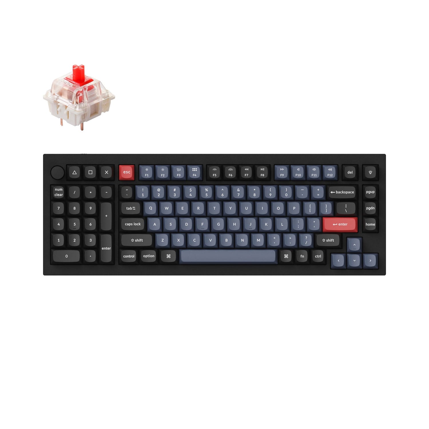 Teclado mecánico personalizado Keychron Q12 QMK
