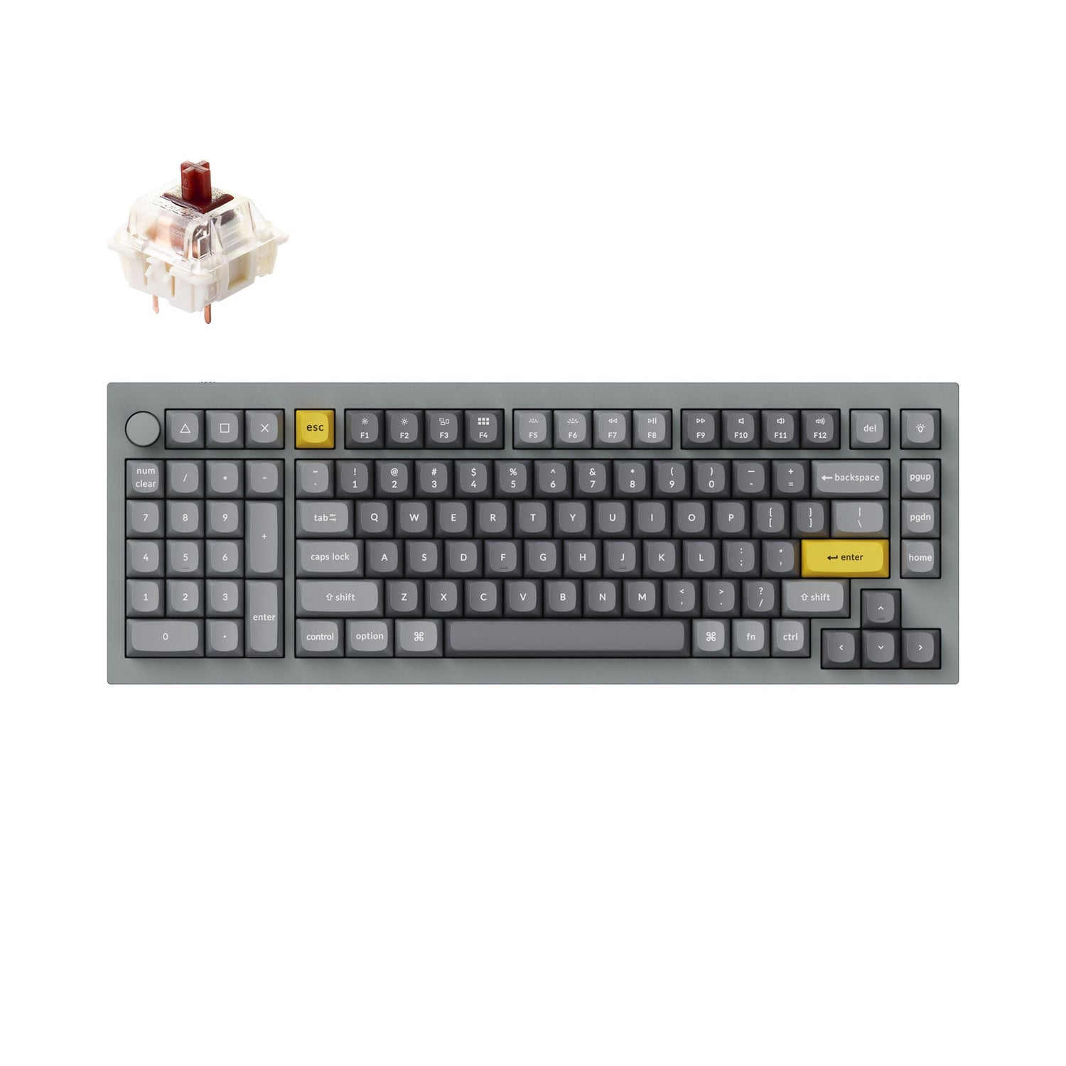 Teclado mecánico personalizado Keychron Q12 QMK