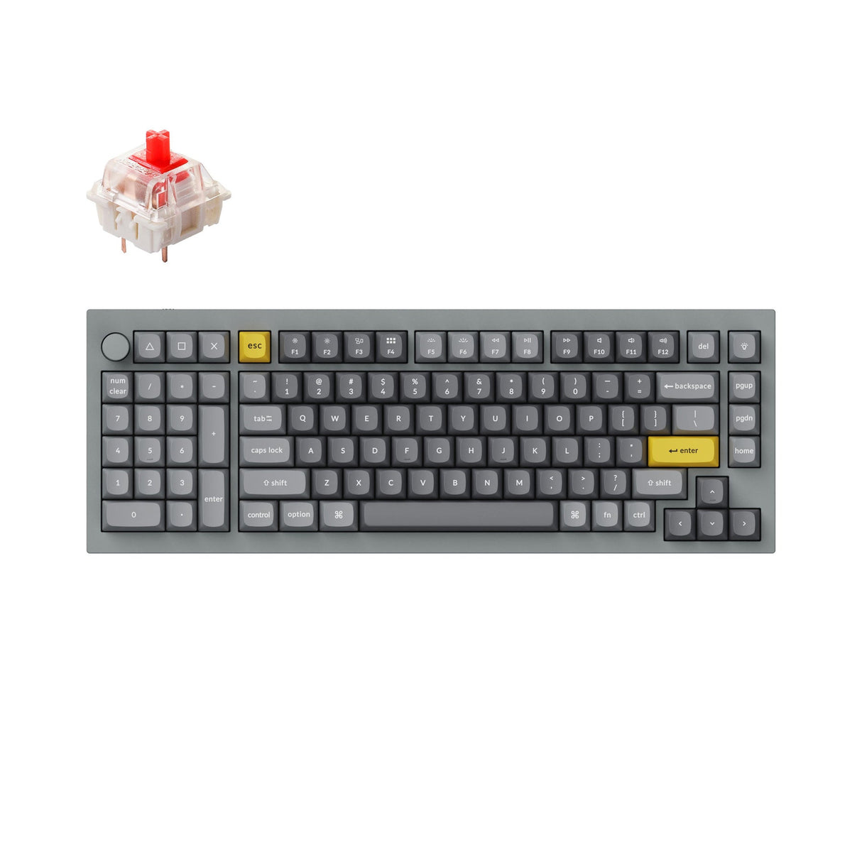 Teclado mecánico personalizado Keychron Q12 QMK