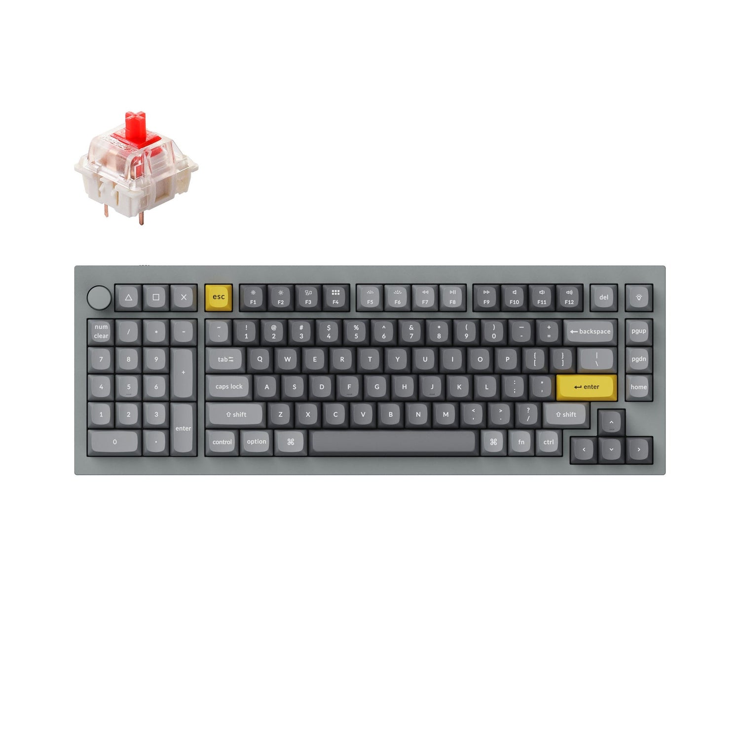 Teclado mecánico personalizado Keychron Q12 QMK