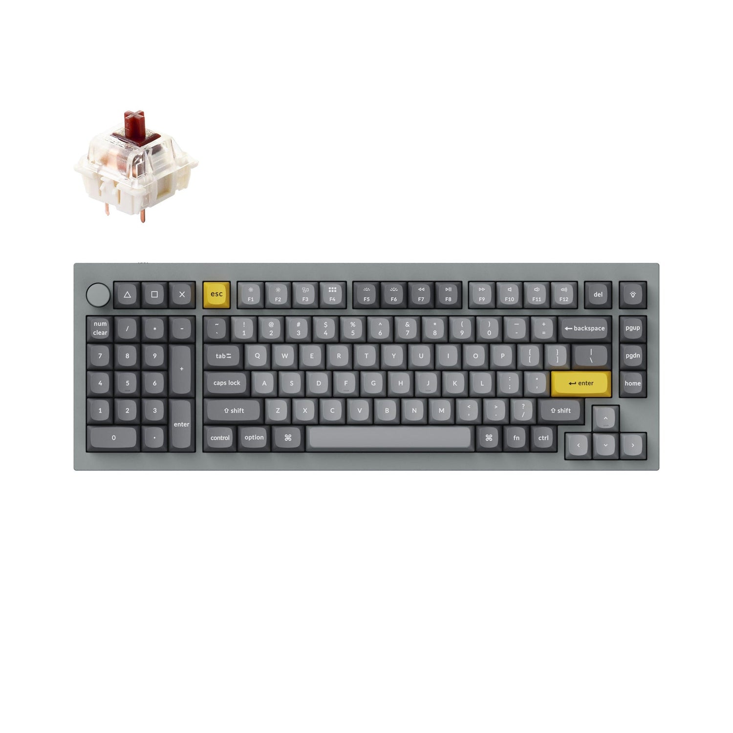 Teclado mecánico personalizado Keychron Q12 QMK