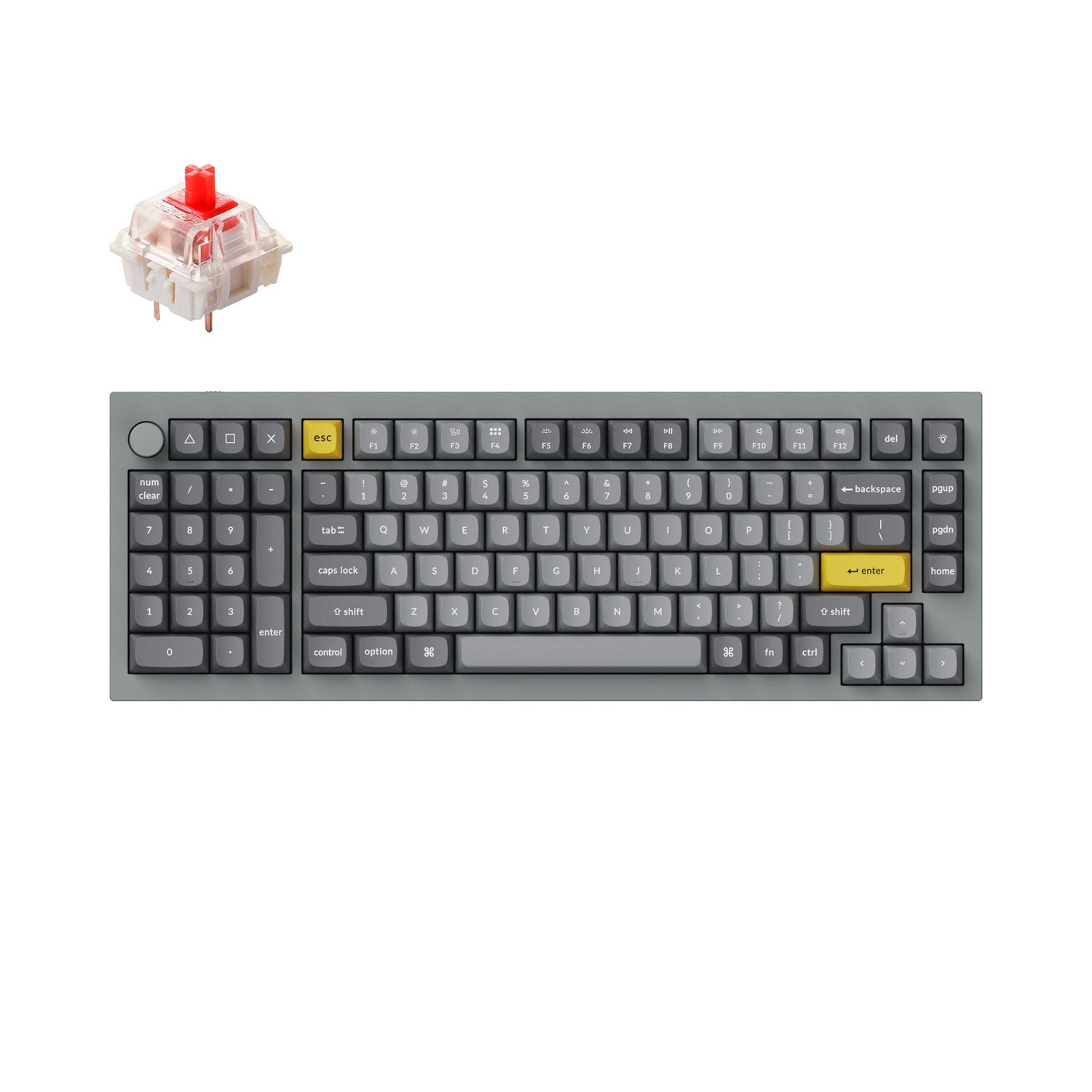 Teclado mecánico personalizado Keychron Q12 QMK
