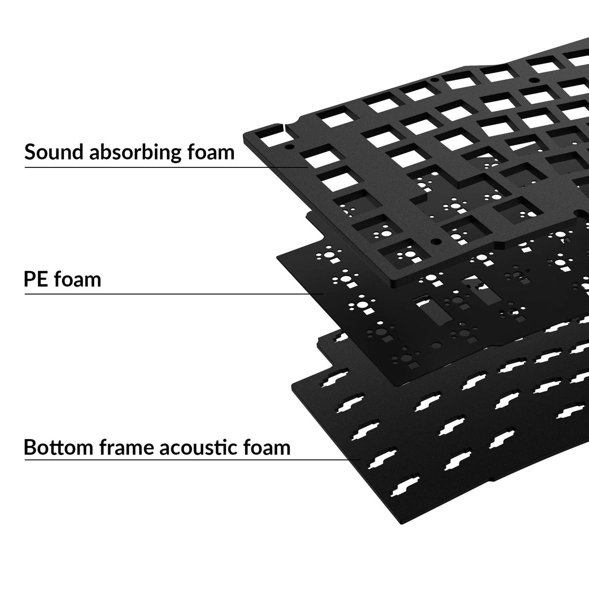 Kit de atualização acústica Keychron Q13 Pro