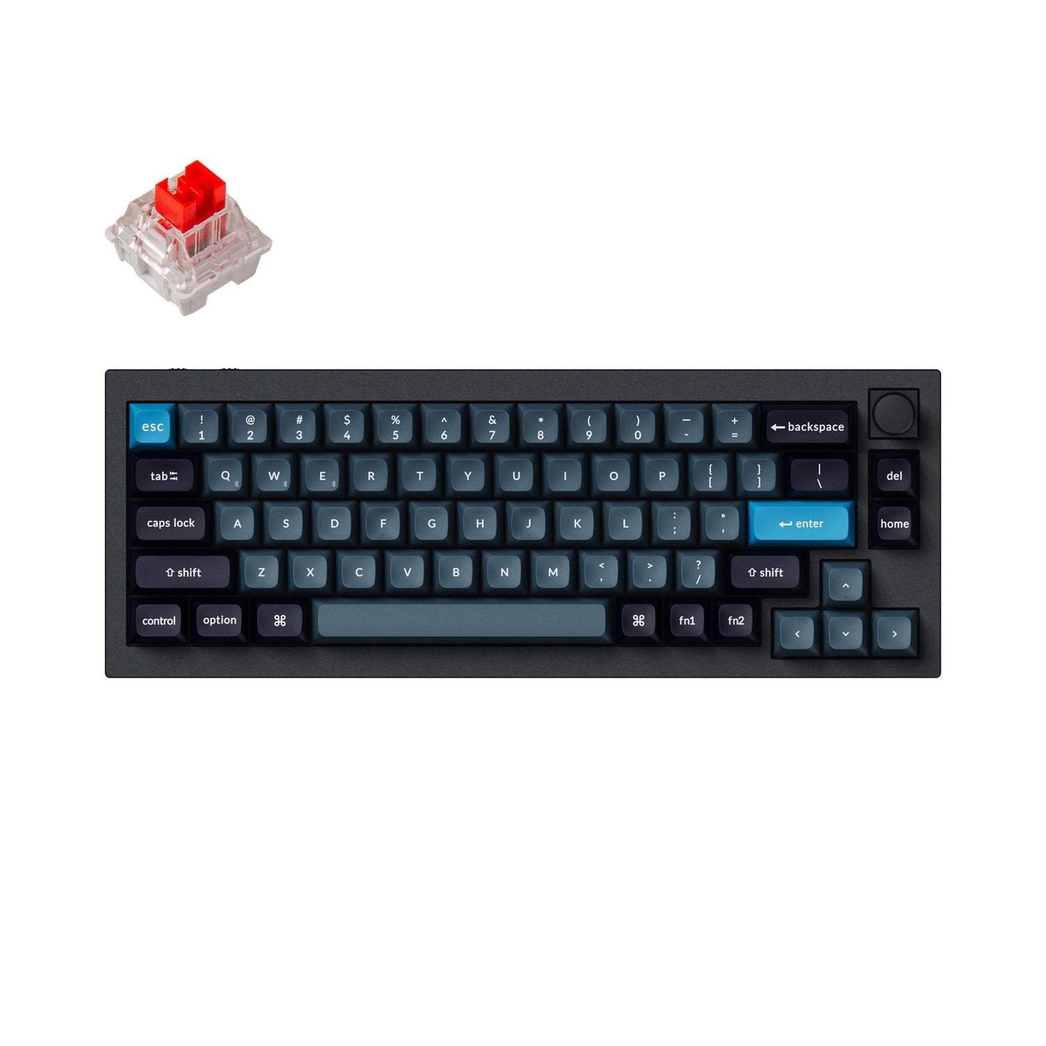 Teclado mecânico personalizado sem fio Keychron Q2 Pro QMK/VIA