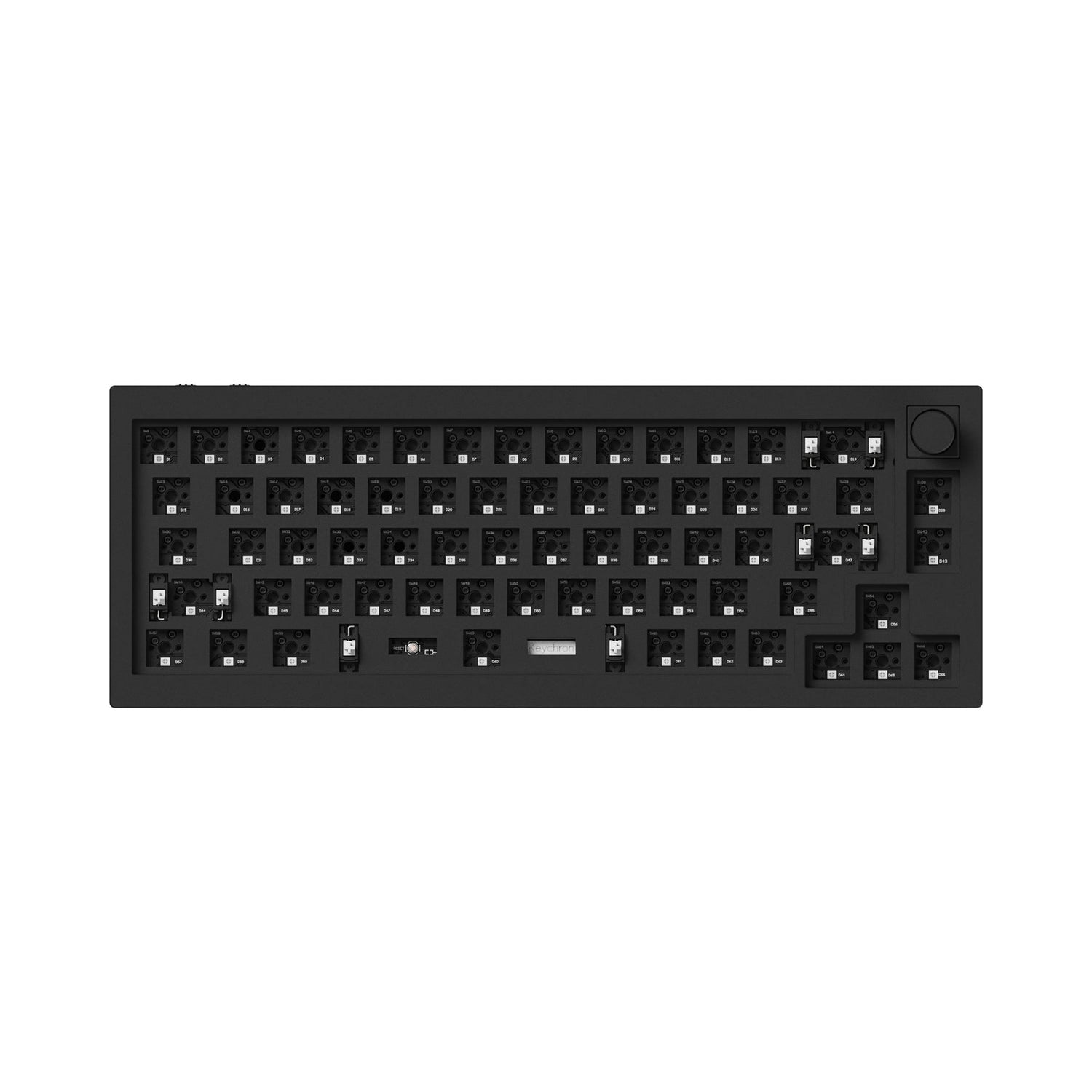 Teclado mecânico personalizado sem fio Keychron Q2 Pro QMK/VIA