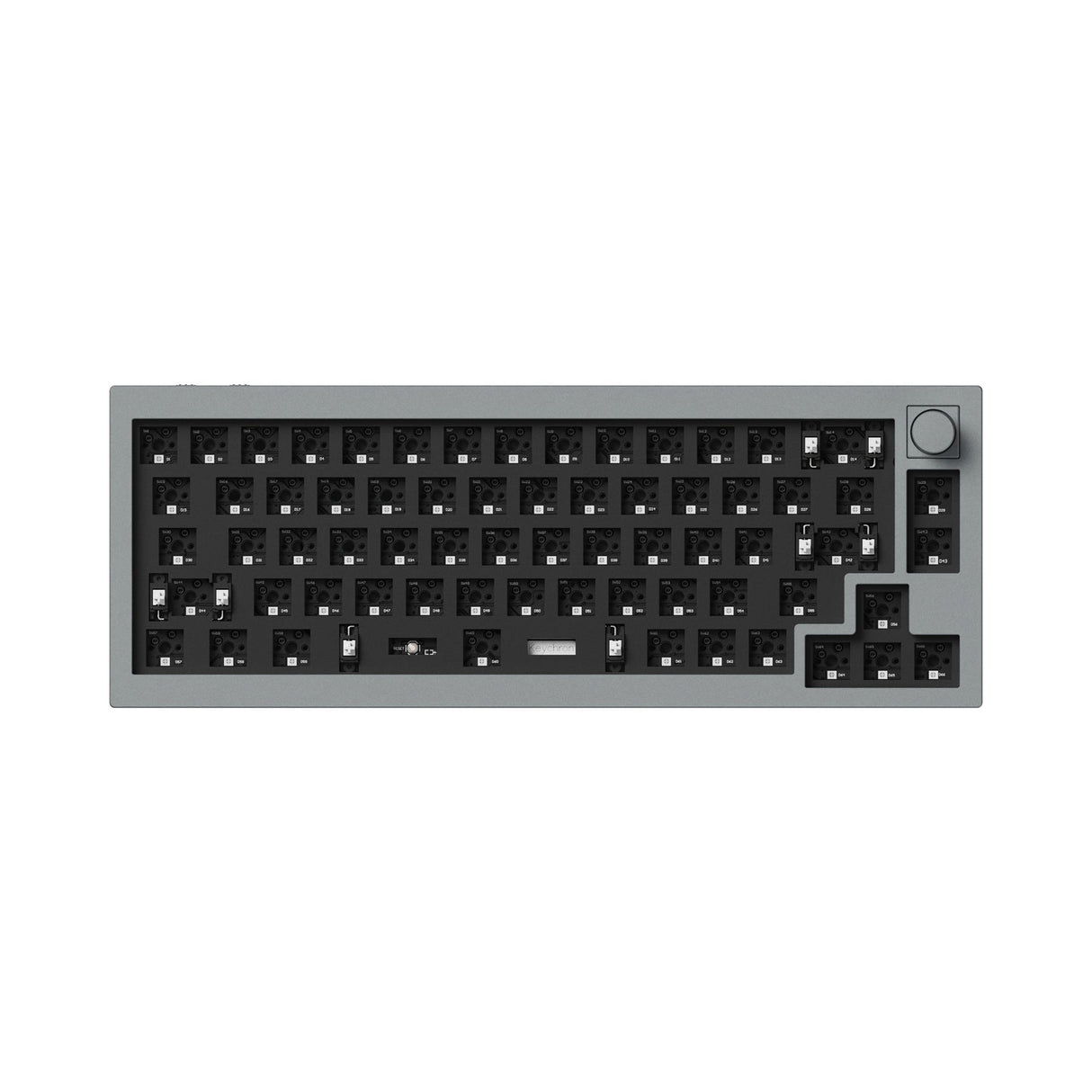 Teclado mecânico personalizado sem fio Keychron Q2 Pro QMK/VIA