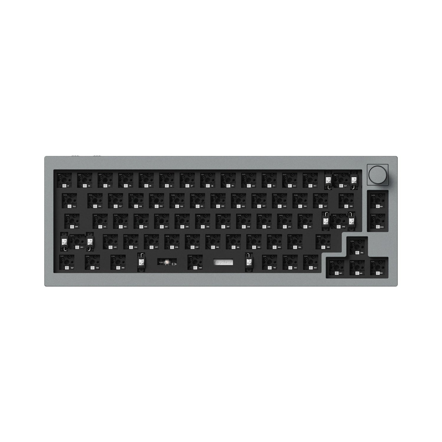 Teclado mecânico personalizado sem fio Keychron Q2 Pro QMK/VIA
