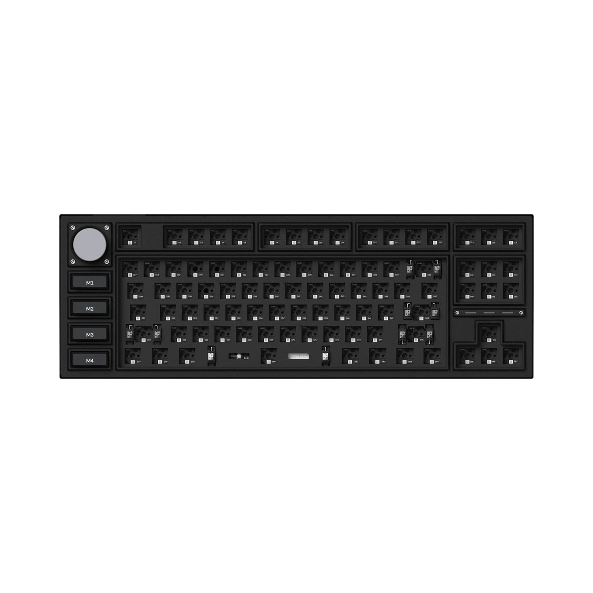 Teclado mecânico personalizado sem fio Keychron Q3 Pro QMK/VIA