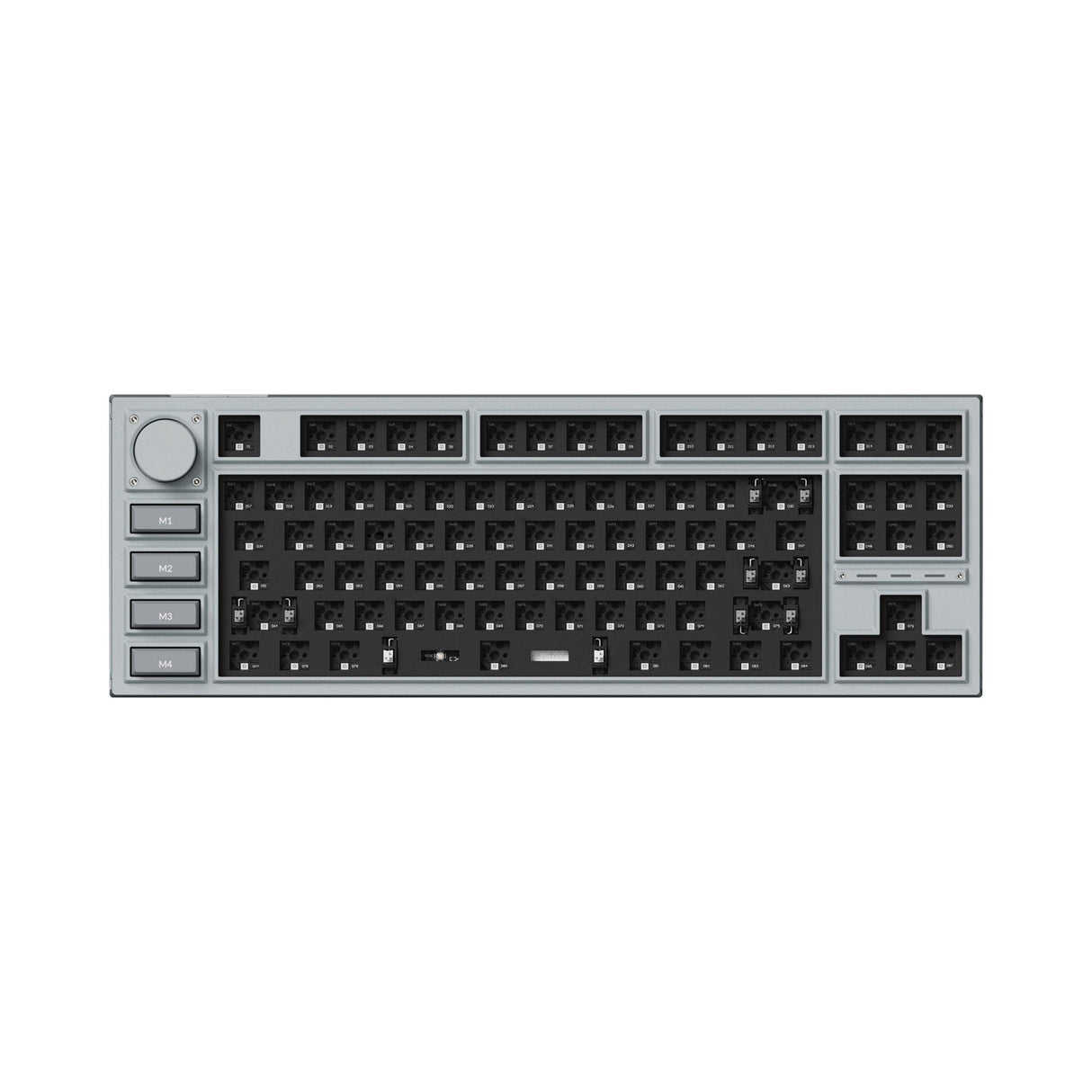 Teclado mecânico personalizado sem fio Keychron Q3 Pro QMK/VIA
