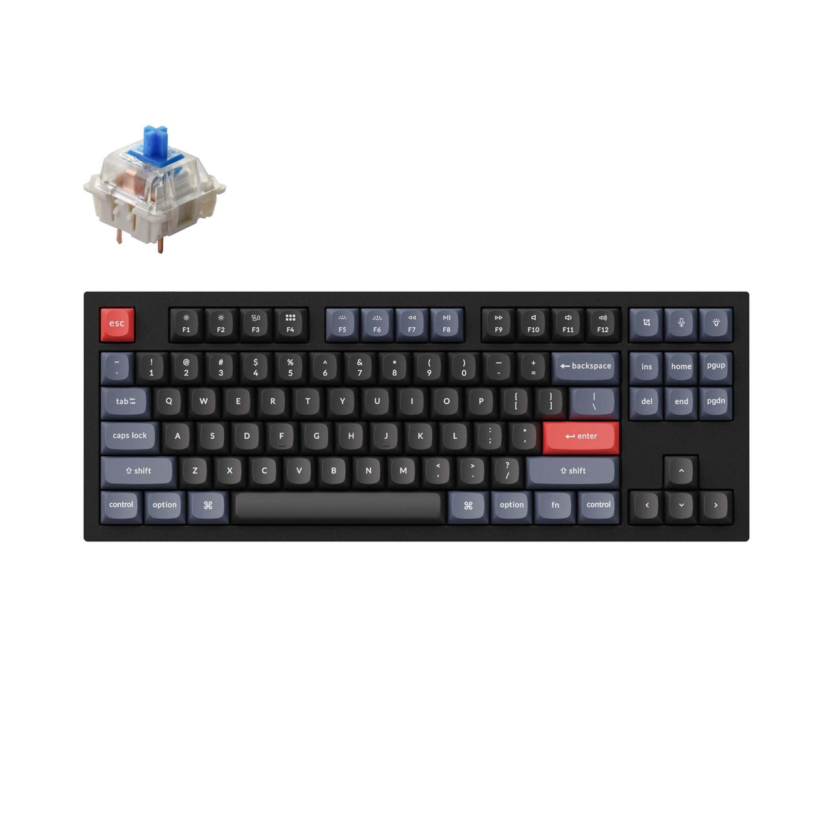 Teclado mecânico personalizado Keychron Q3 QMK