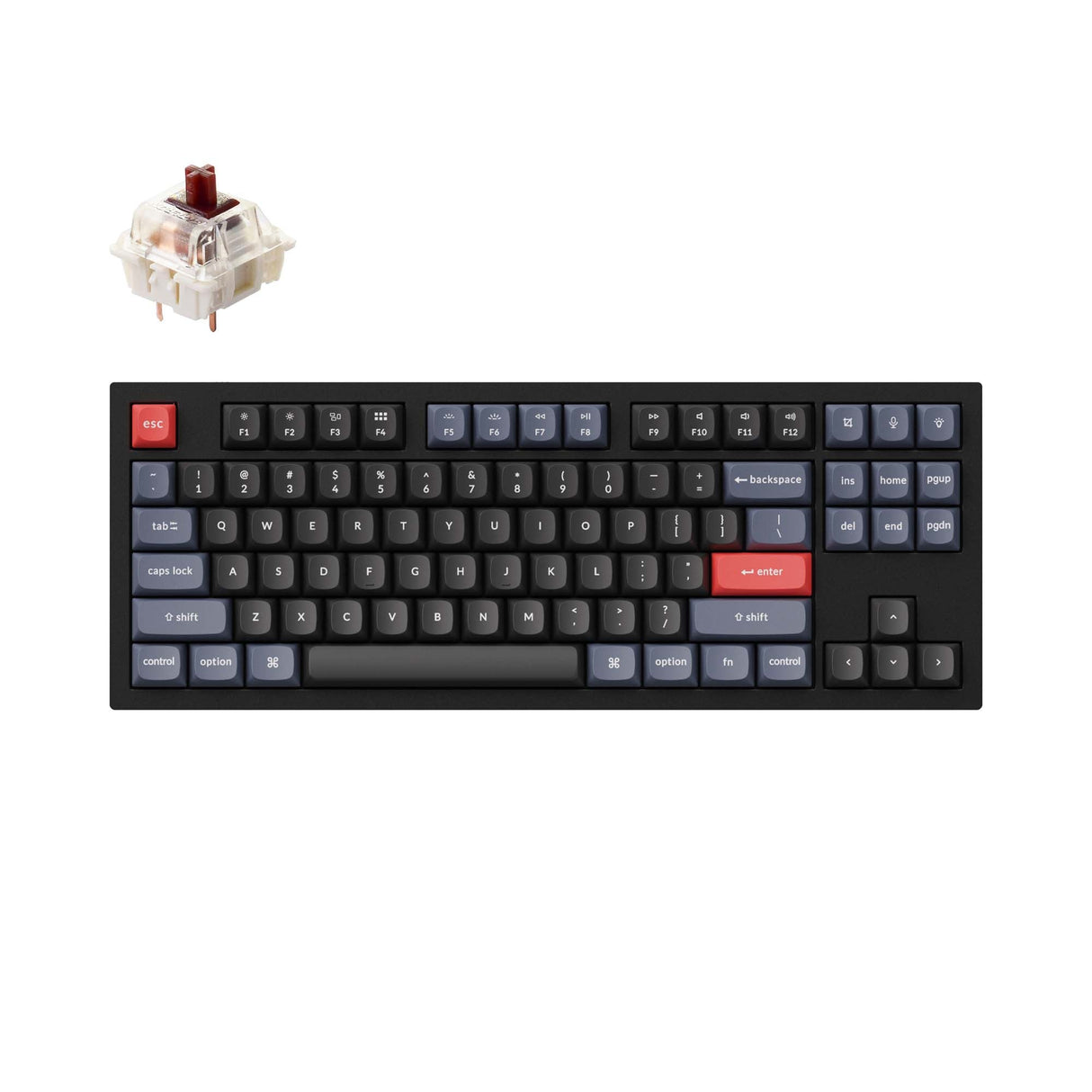 Teclado mecânico personalizado Keychron Q3 QMK