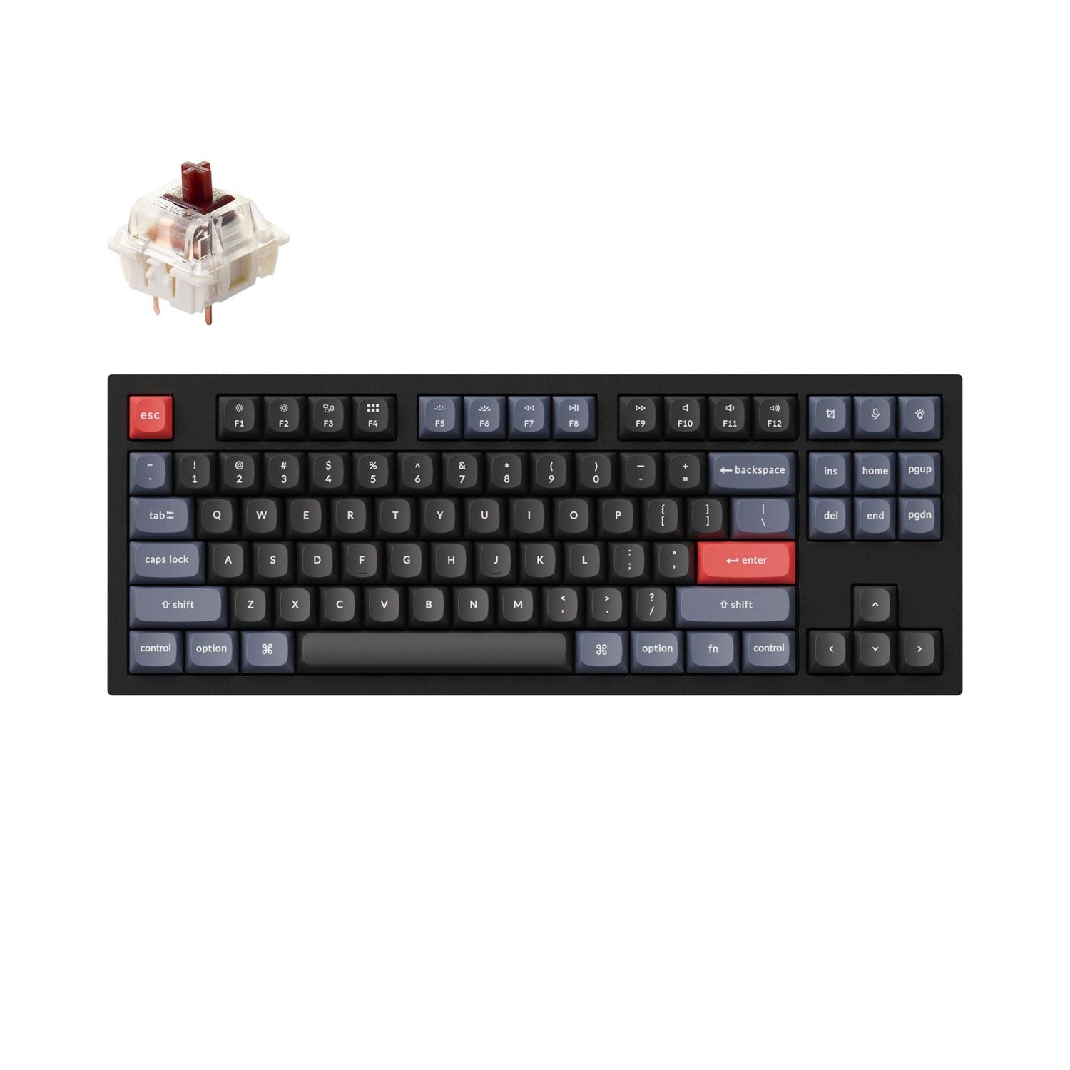 Teclado mecânico personalizado Keychron Q3 QMK