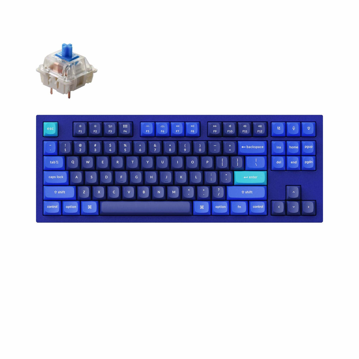 Teclado mecânico personalizado Keychron Q3 QMK
