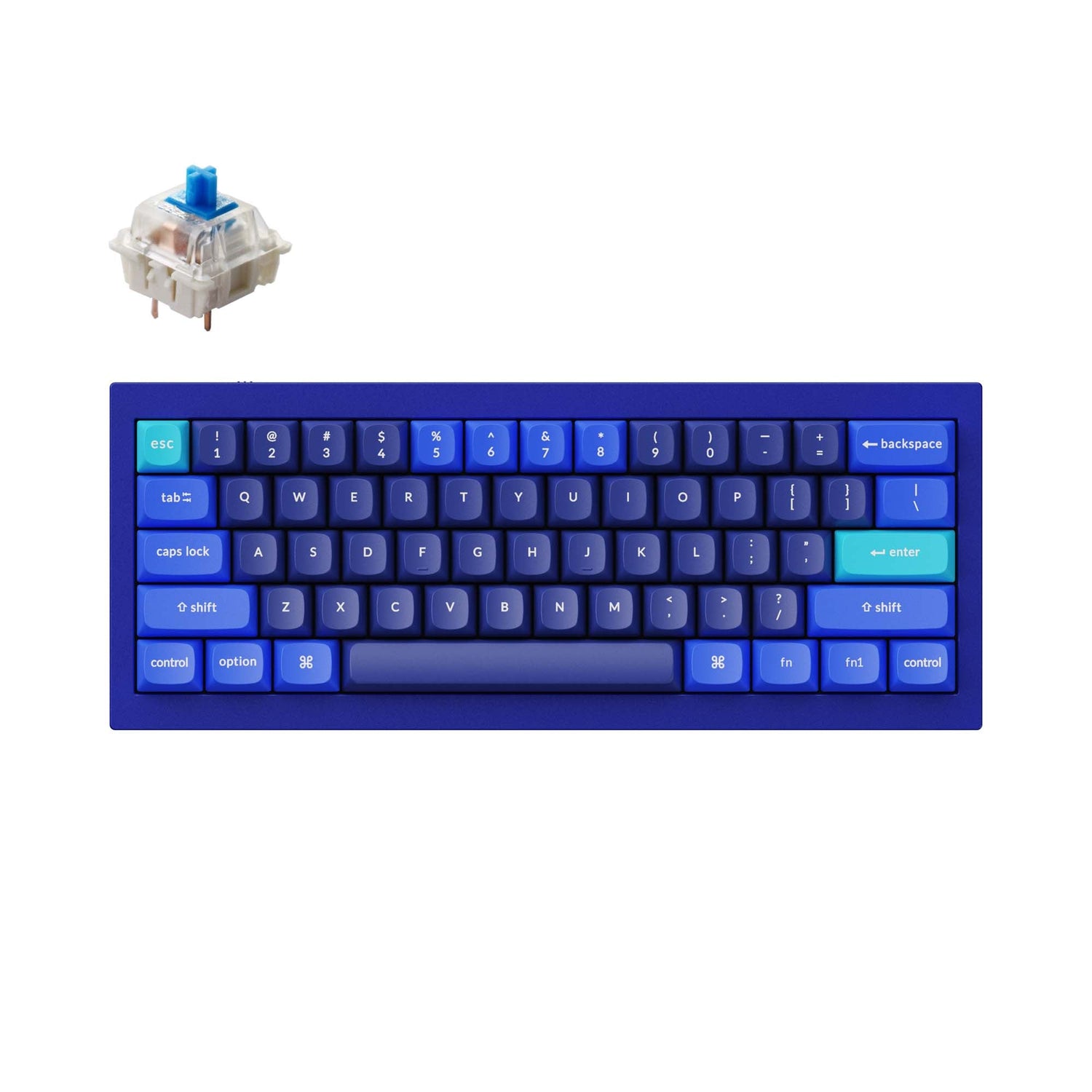 Teclado mecánico personalizado Keychron Q4 QMK (diseño ANSI de EE. UU.)