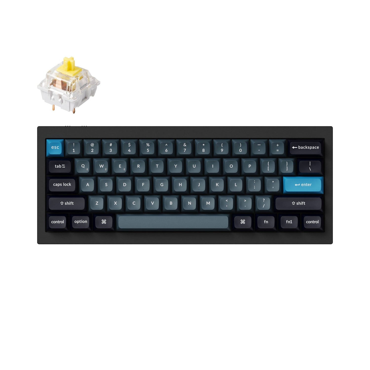 Teclado mecánico personalizado inalámbrico Keychron Q4 Pro QMK/VIA - Diseño ANSI