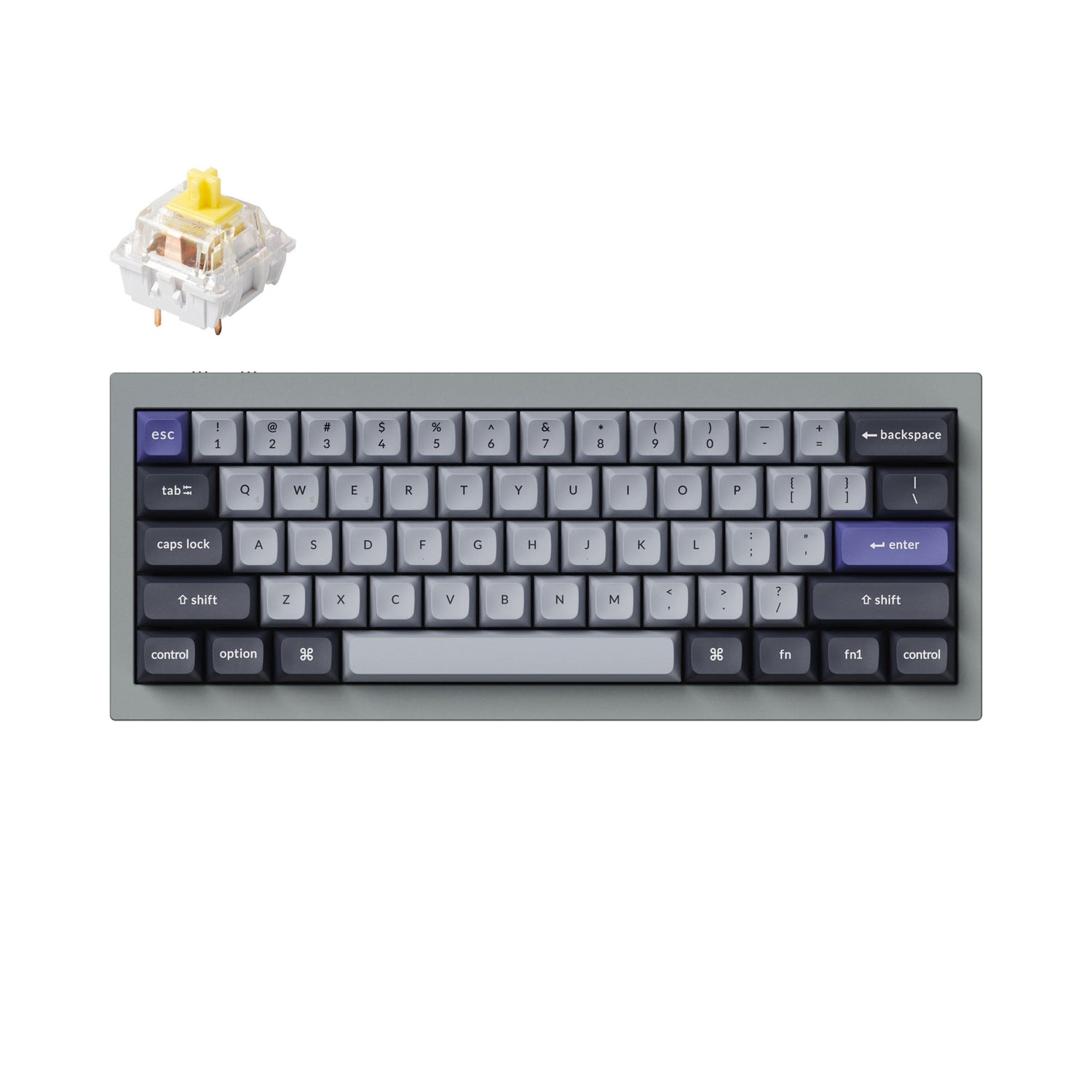 Teclado mecánico personalizado inalámbrico Keychron Q4 Pro QMK/VIA - Diseño ANSI