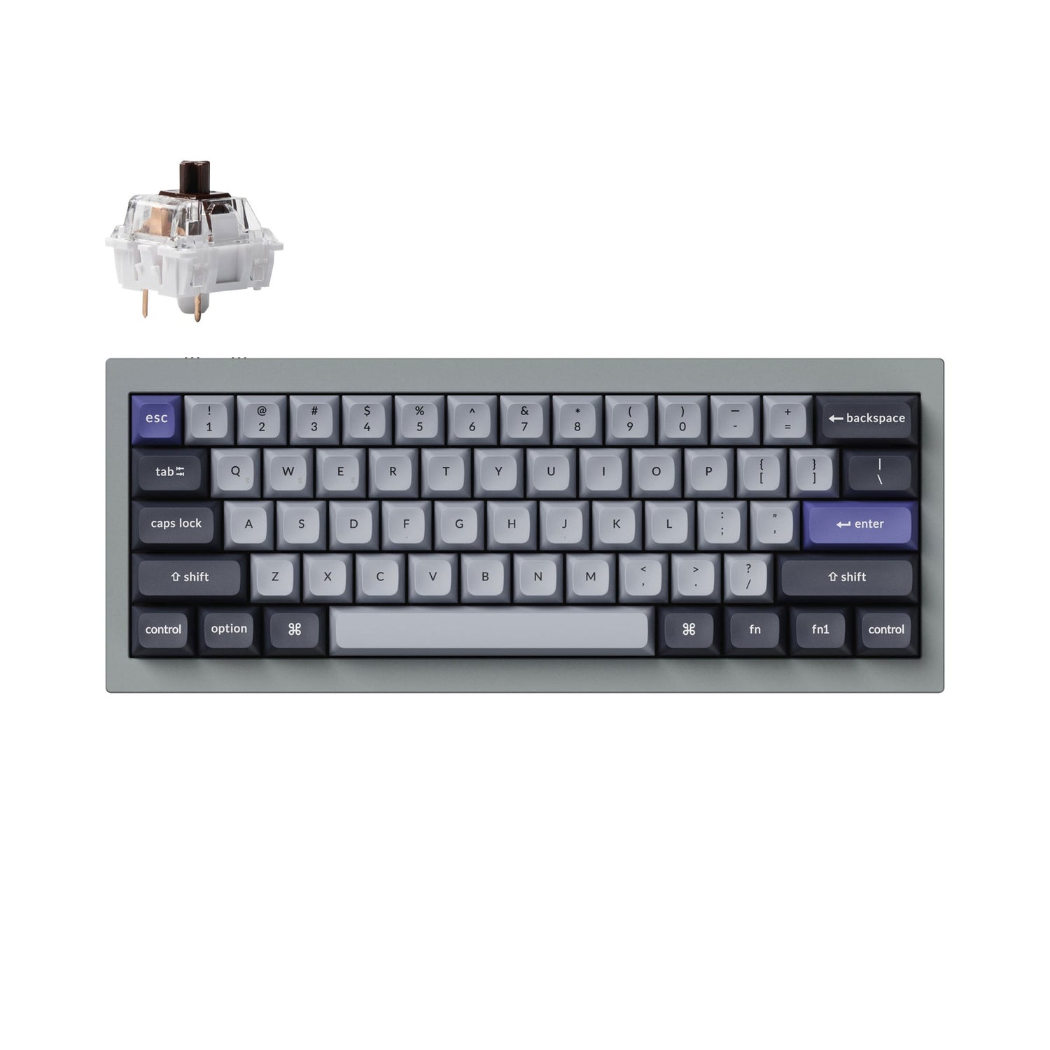 Teclado mecánico personalizado inalámbrico Keychron Q4 Pro QMK/VIA - Diseño ANSI
