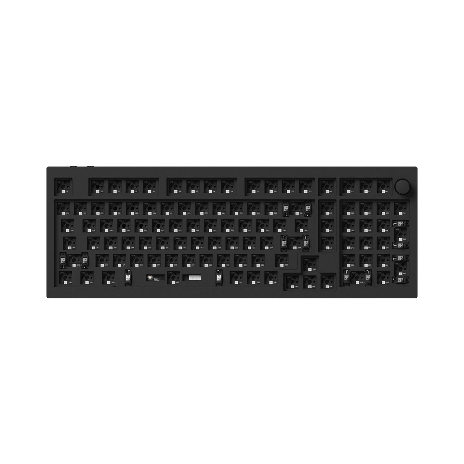Teclado mecânico personalizado sem fio Keychron Q5 Pro QMK/VIA - Layout ANSI