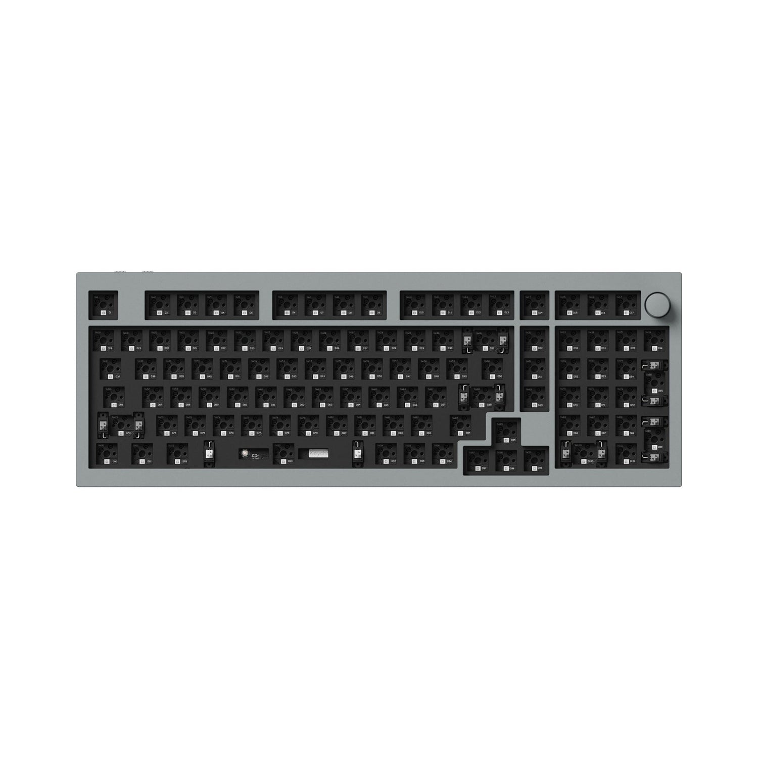 Teclado mecânico personalizado sem fio Keychron Q5 Pro QMK/VIA - Layout ANSI