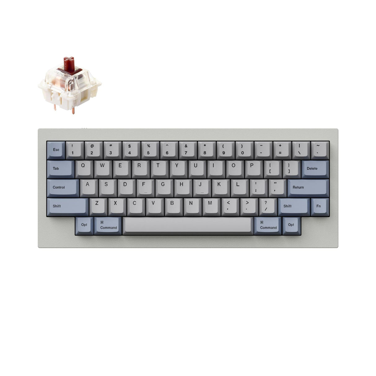 Teclado mecánico personalizado Keychron Q60 QMK