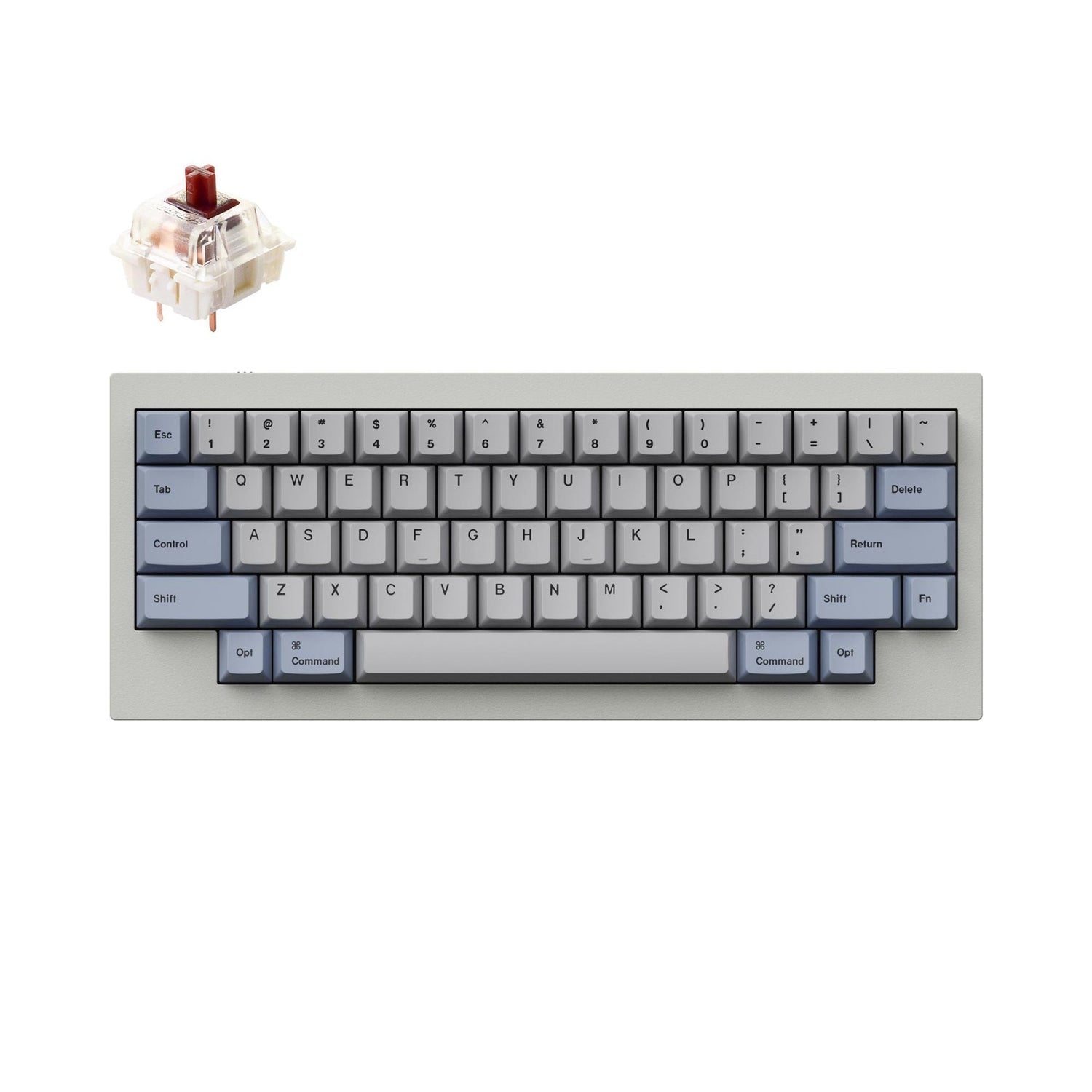 Teclado mecánico personalizado Keychron Q60 QMK