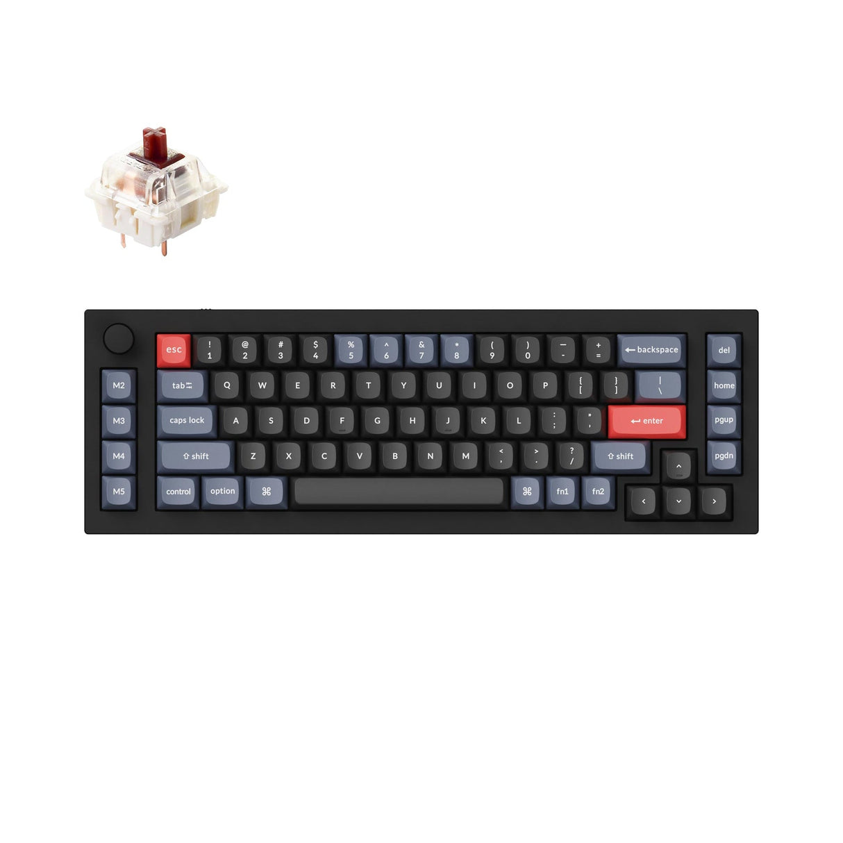 Teclado mecánico personalizado Keychron Q65 QMK